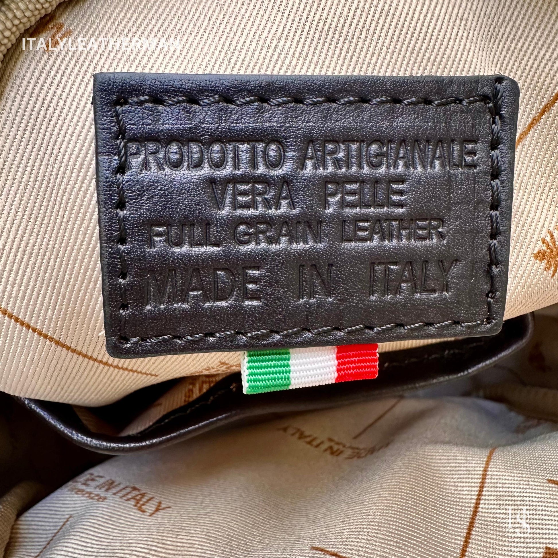 Italian Handmade Leather Sling Bags for Unisex, Crafted in Florence - Versatile Waist Bag and Leather Fanny Pack