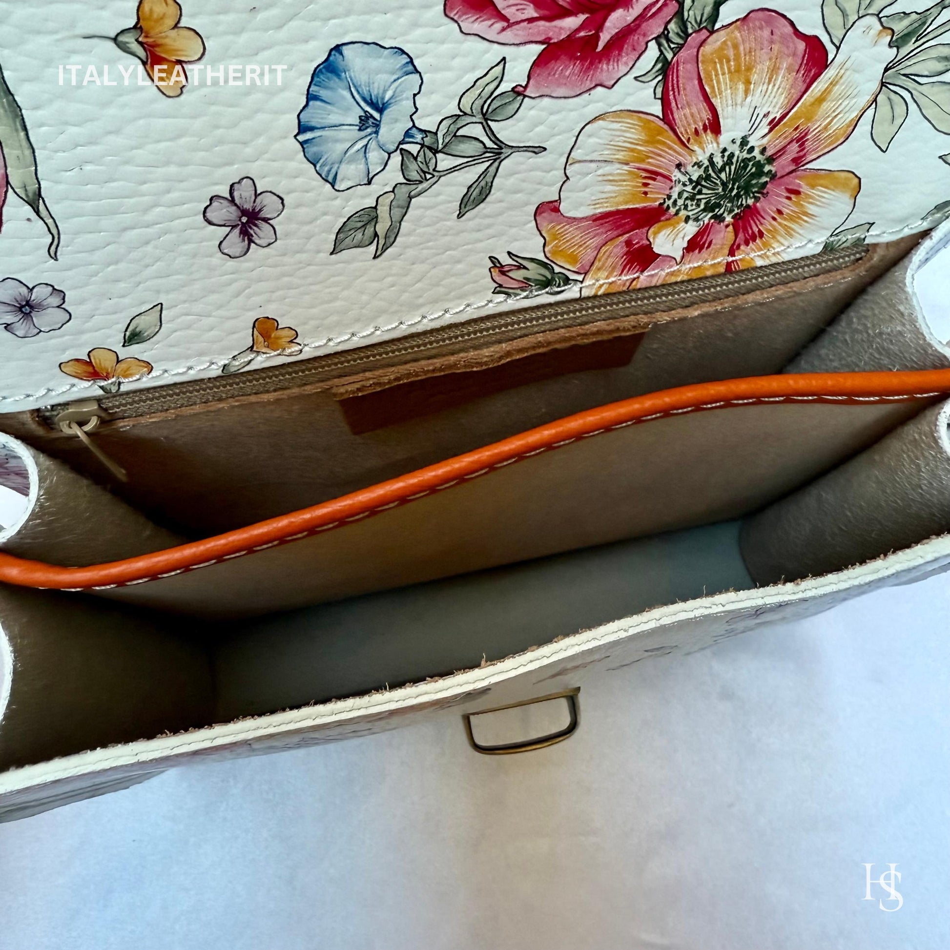 Italian Handmade Leather Bags For Women | Elegant Mini Leather Tote From Florence | Small Crossbody Bag, Mini Bag