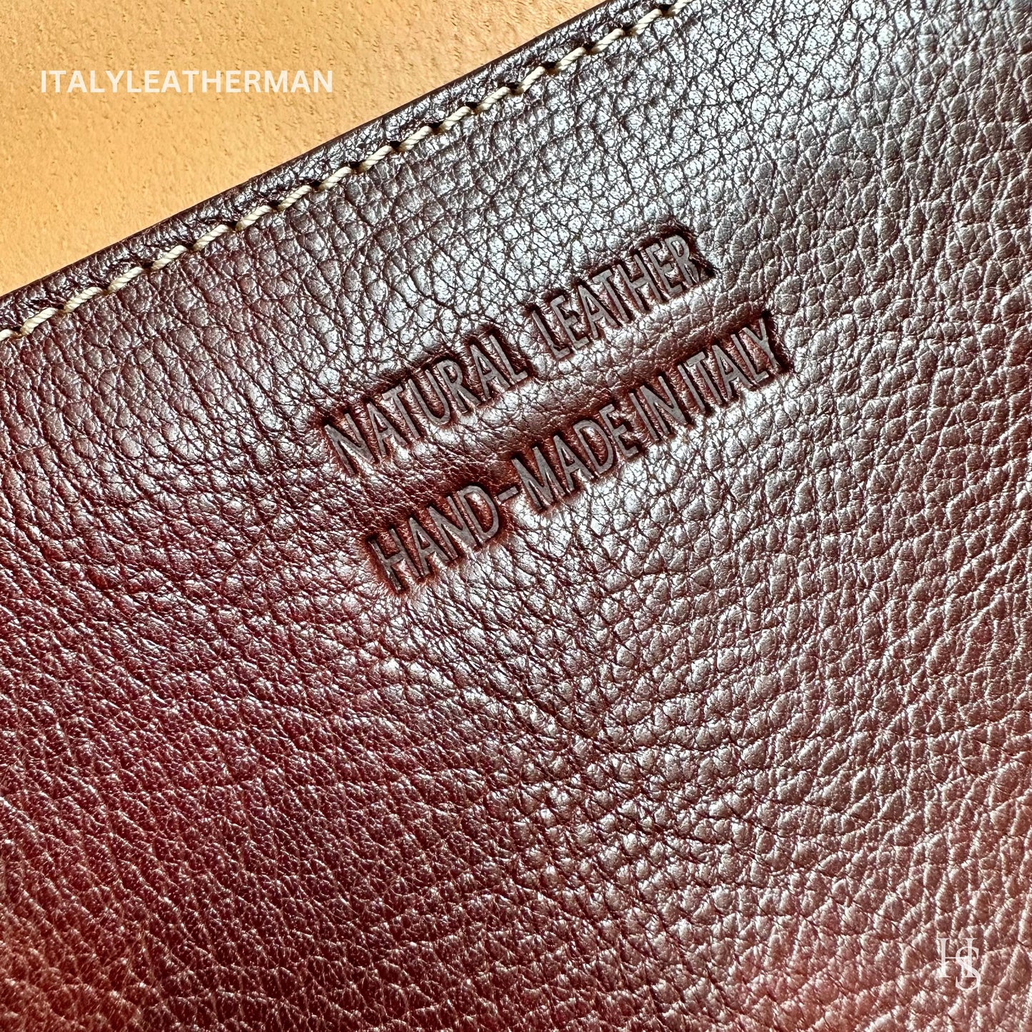 Italian Handmade Leather Crossbody Bags for Men Made In Italy from Florence || handmade leather bag, Italian flag