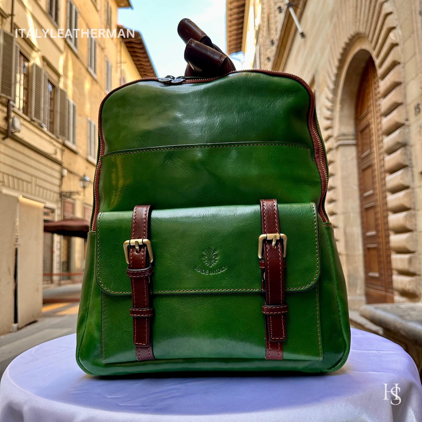 Italian Handmade Leather Backpacks for Men | Elevate Your Style with Exquisite Craftsmanship Made in Italy
