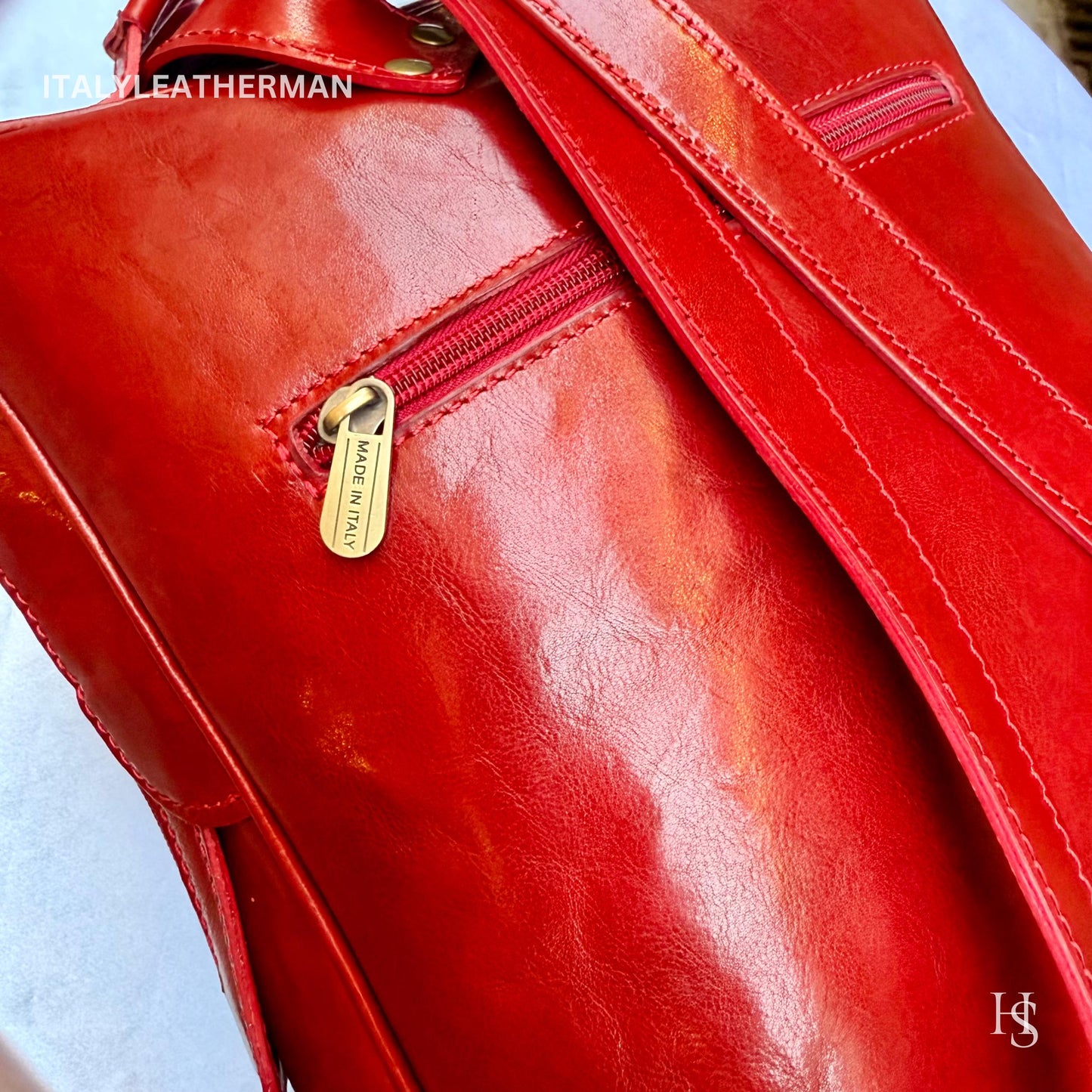 Italian Handmade Leather Backpacks for Unisex| Elevate Your Style with Exquisite Craftsmanship Made in Italy from Florence