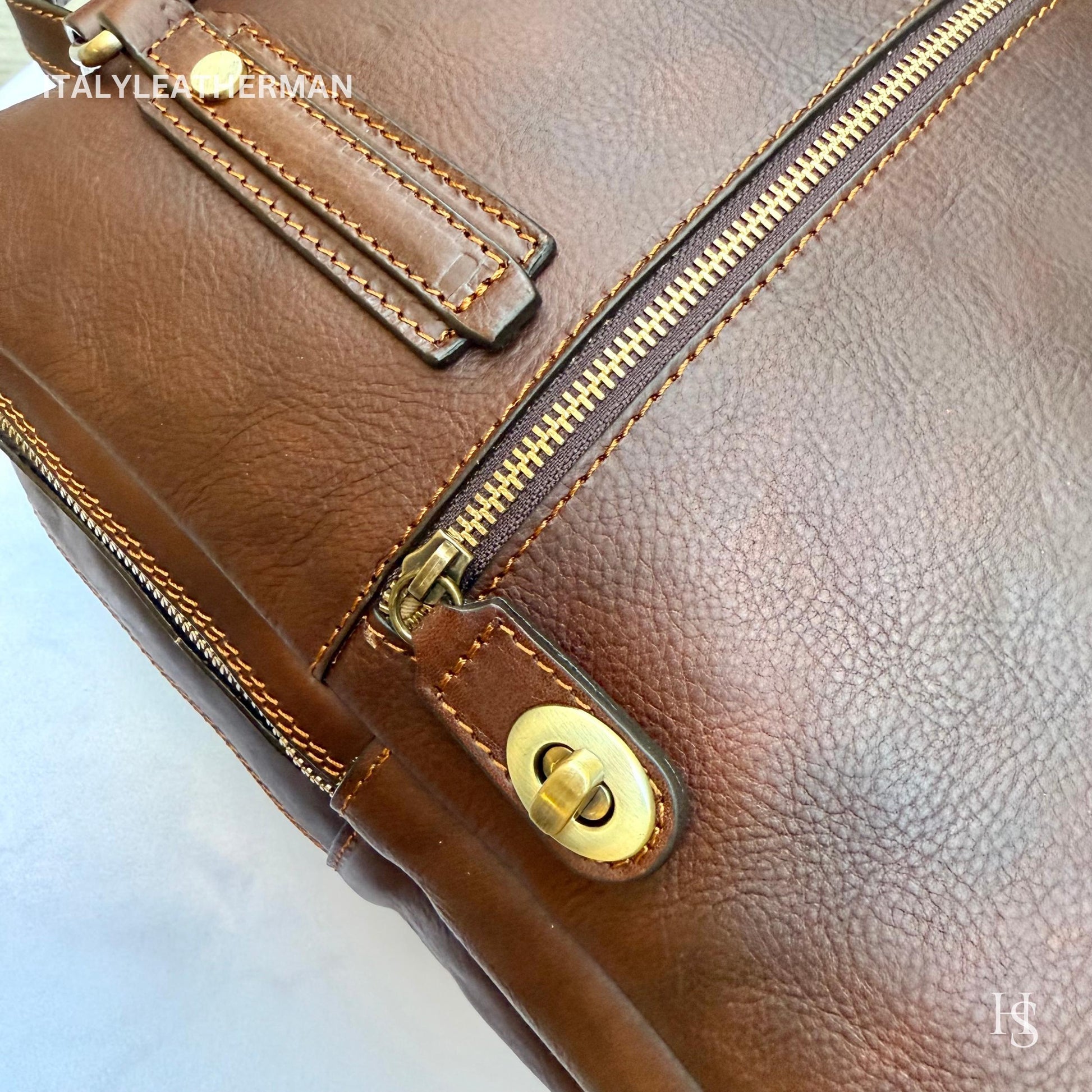 Italian Handmade Leather Backpacks for Men | Elevate Your Style with Exquisite Craftsmanship Made in Italy from Florence