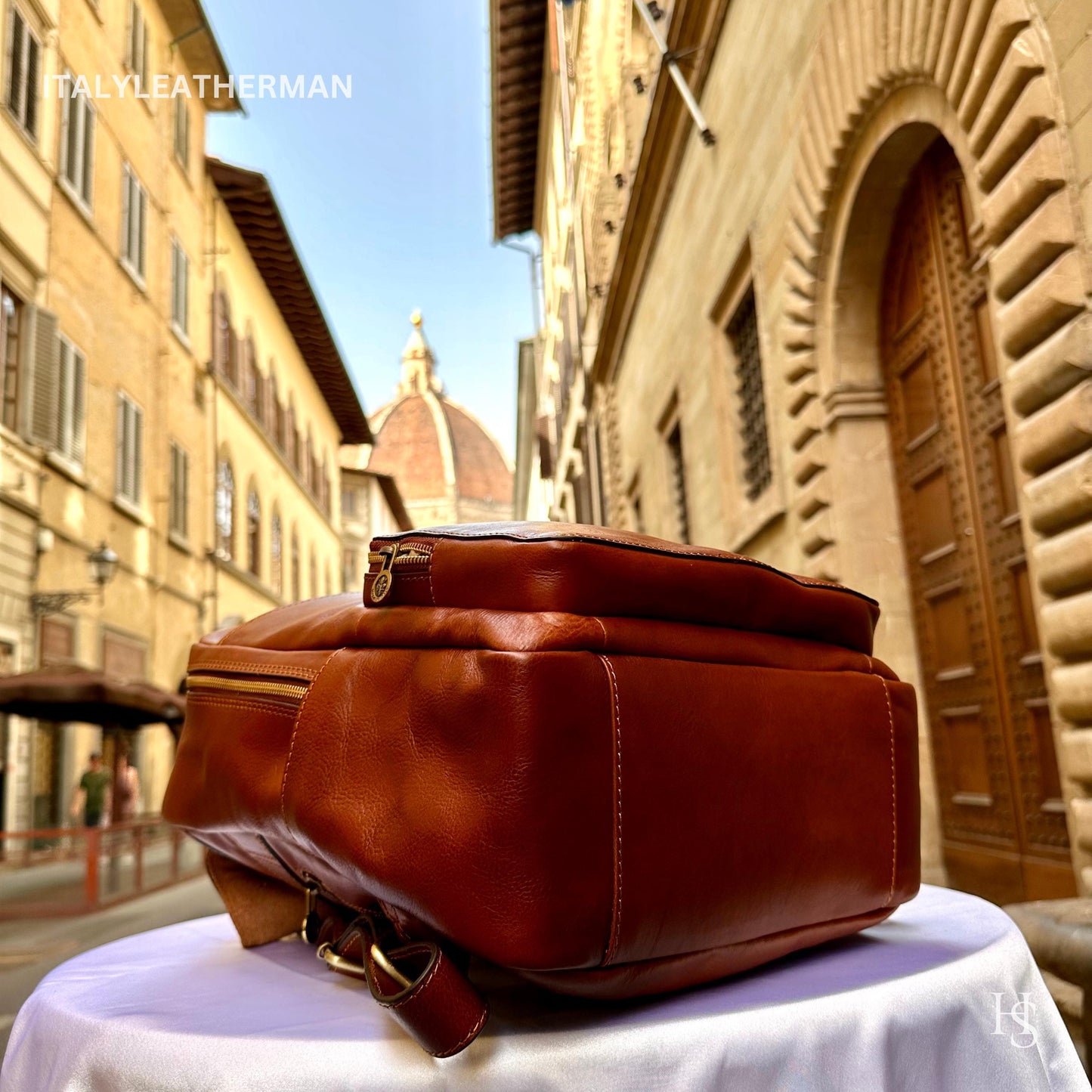 Italian Handmade Leather Backpacks for Men | Elevate Your Style with Exquisite Craftsmanship Made in Italy from Florence