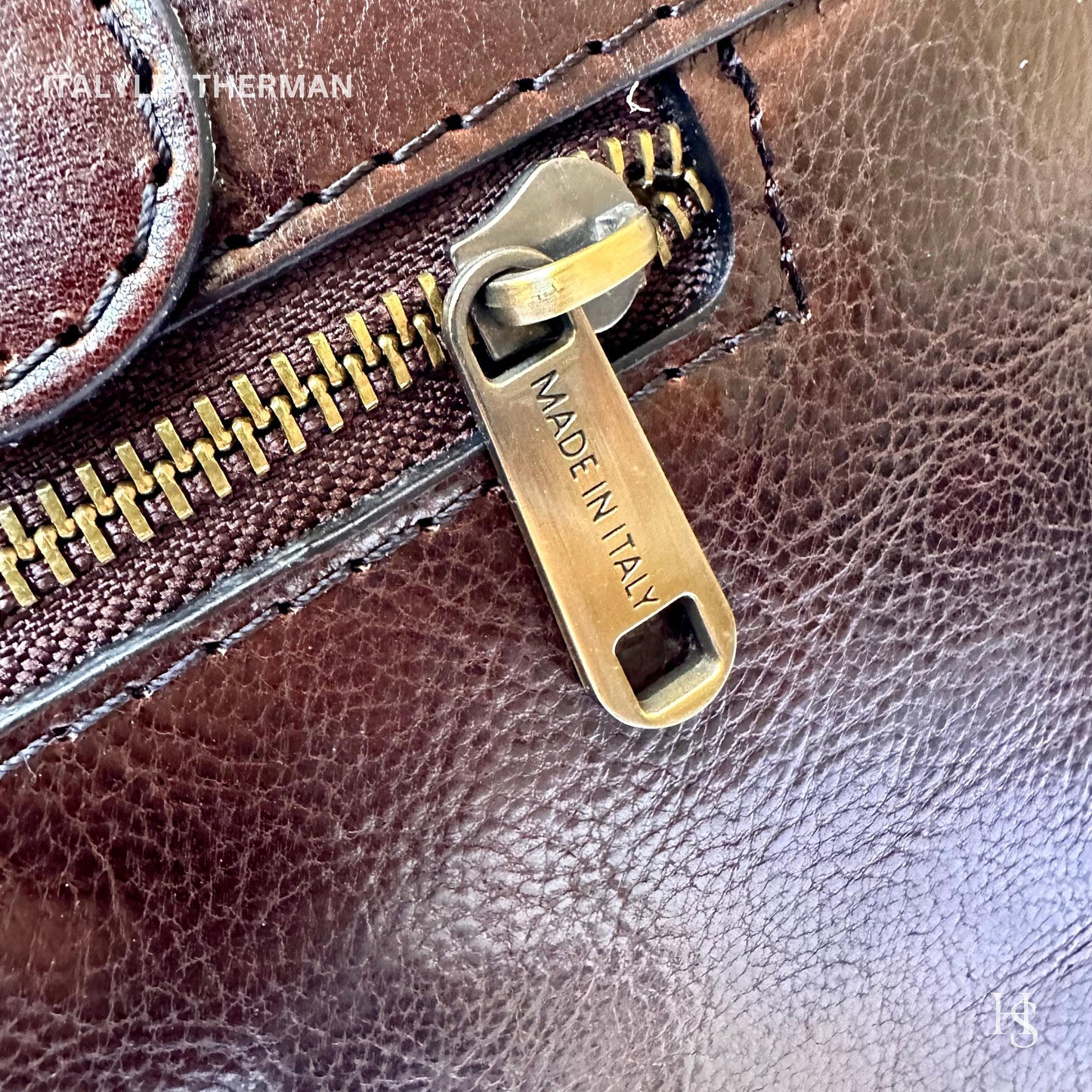 Italian Handmade Leather Briefcase Bags for Men | Elevate Your Style with Exquisite Craftsmanship made in Italy from Florence | shoulder bag