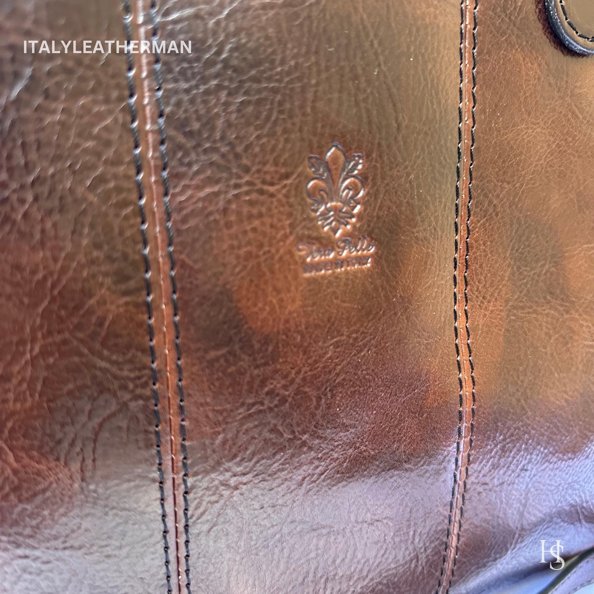 Italian Handmade Leather Briefcase Bags for Men | Elevate Your Style with Exquisite Craftsmanship made in Italy from Florence | shoulder bag