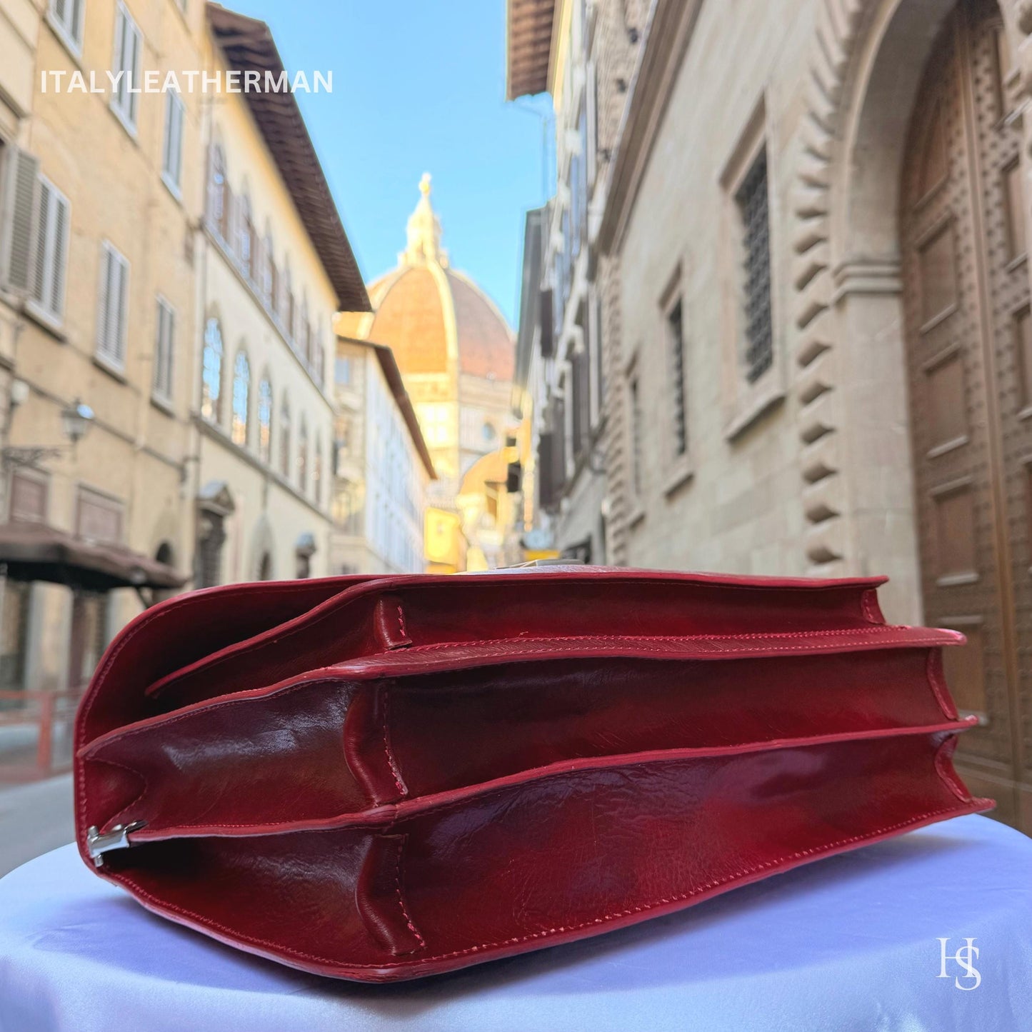 Italian Handmade Leather Briefcase Bags for Men , Inspired Men's Messenger Bag, perfect gift for him