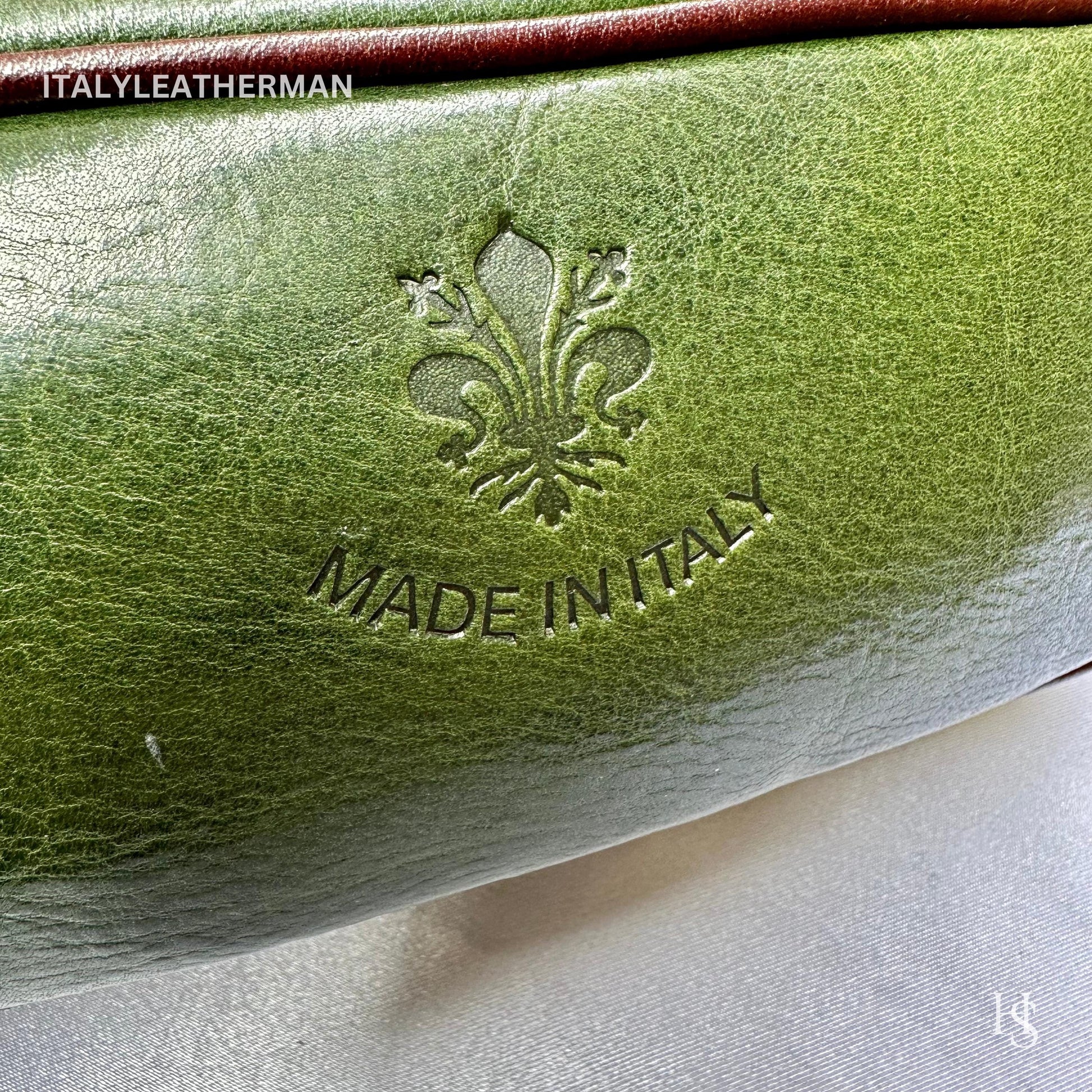 Italian Handmade Leather Belt Bags for Unisex Made In Italy from Florence | Waist Bag | Leather Fanny Pack | Belly Bag