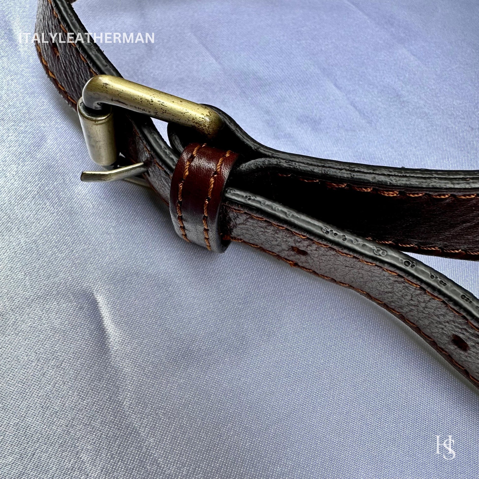 Italian Handmade Leather Belt Bags for Unisex Made In Italy from Florence | Waist Bag | Leather Fanny Pack | Belly Bag