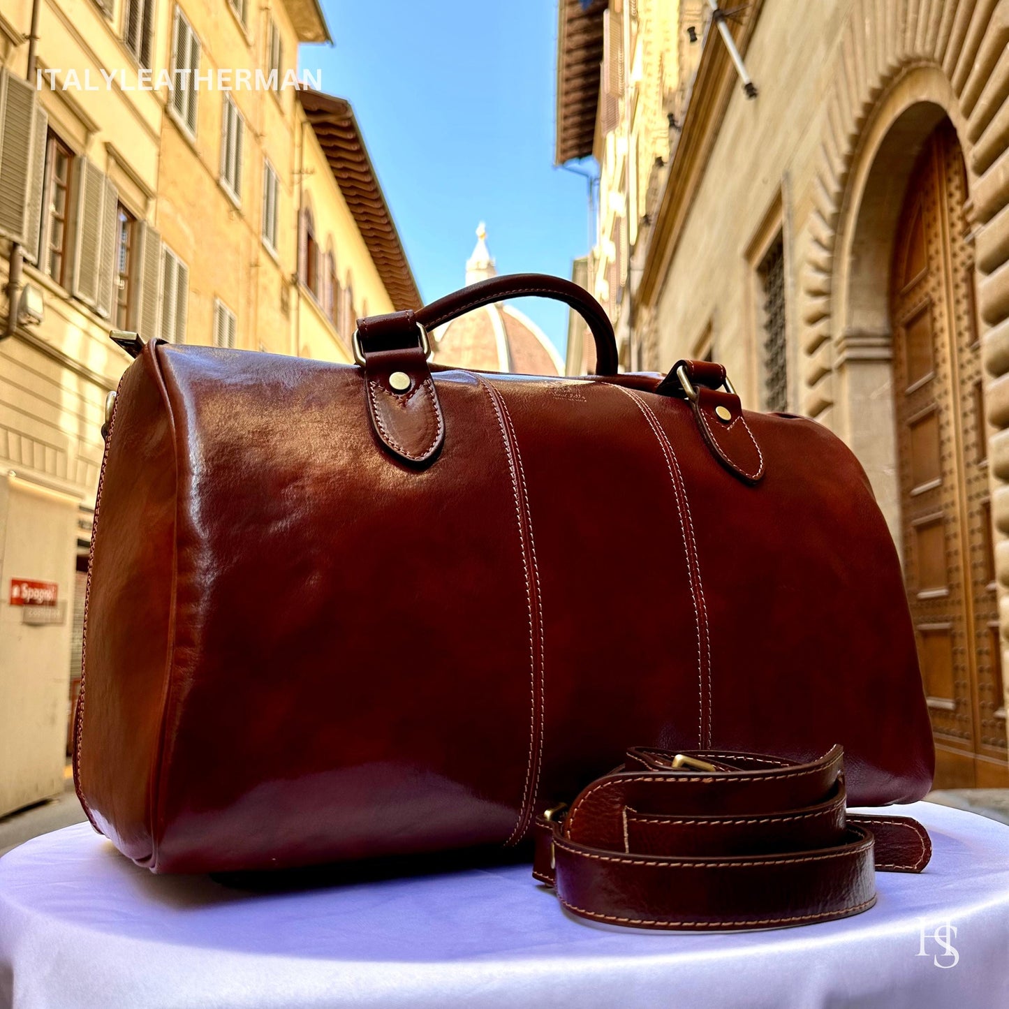Italian Handmade Leather Travel Bags for Men | Elevate Your Style with Exquisite Craftsmanship made in Italy from Florence