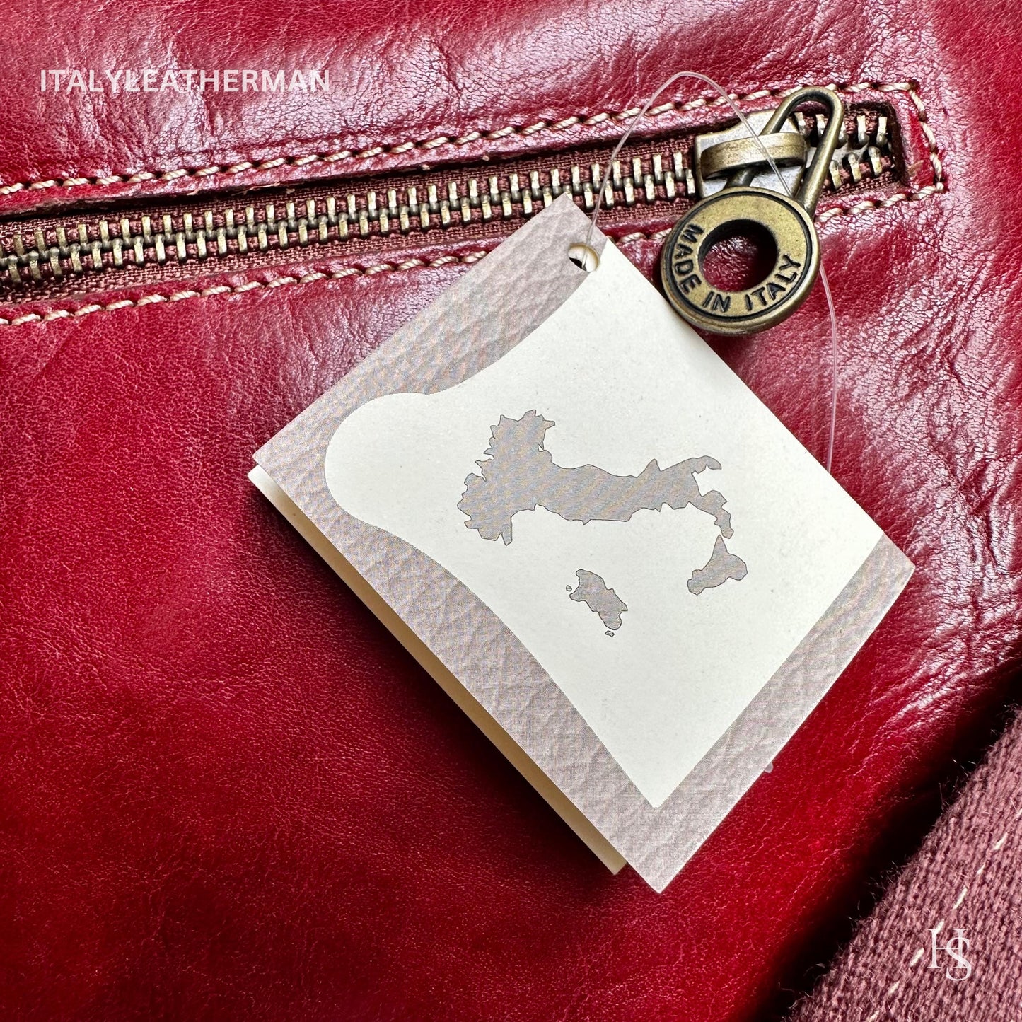 Italian Handmade Leather Crossbody Bags for Men Made In Italy from Florence || handmade leather bag, Italian flag