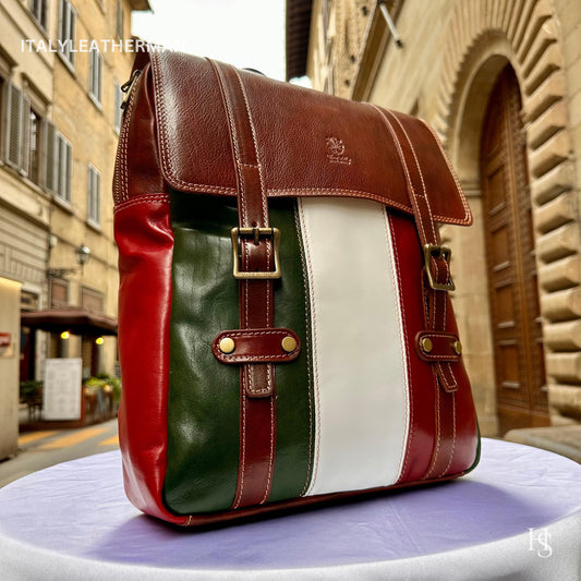 Italian Handmade Leather Backpacks for Men | Elevate Your Style with Exquisite Craftsmanship Made in Italy from Florence