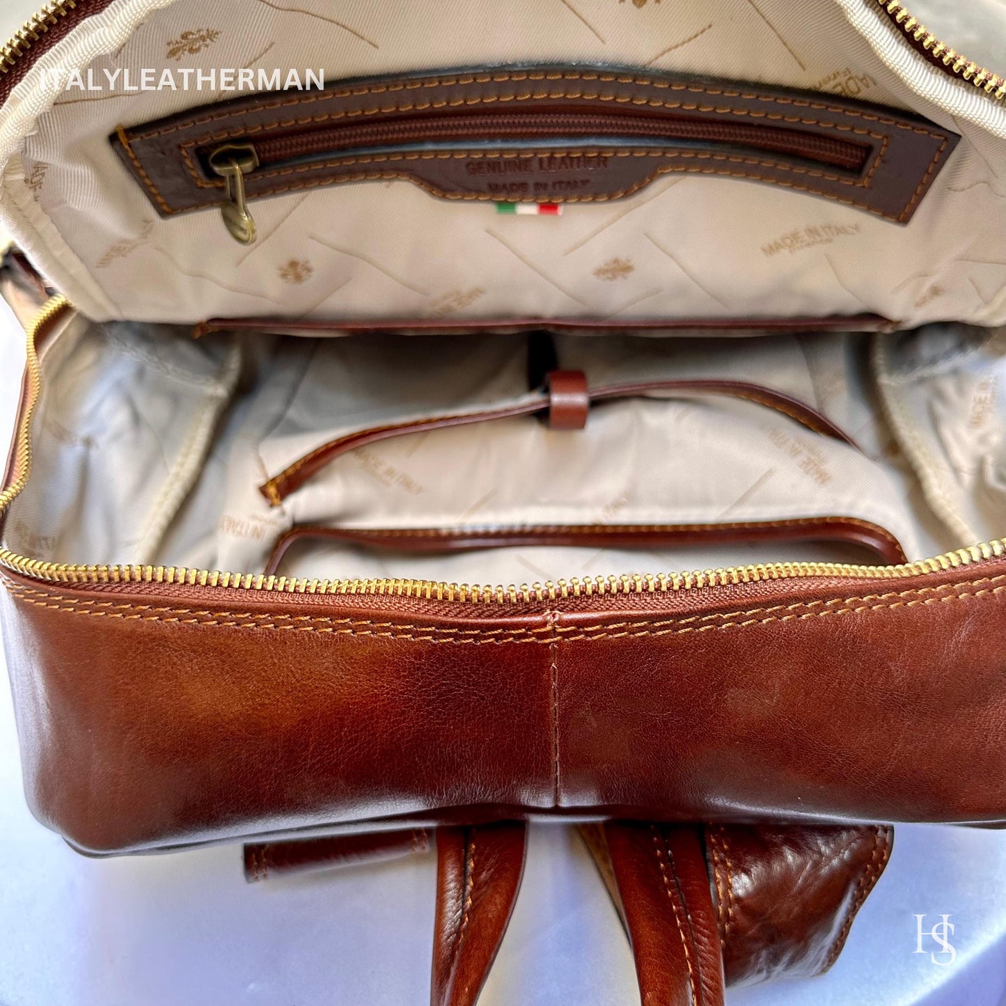 Italian Handmade Leather Backpacks for Men | Elevate Your Style with Exquisite Craftsmanship Made in Italy