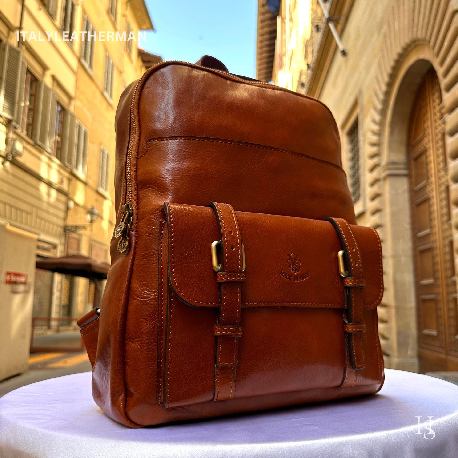 Italian Handmade Leather Backpacks for Men | Elevate Your Style with Exquisite Craftsmanship Made in Italy