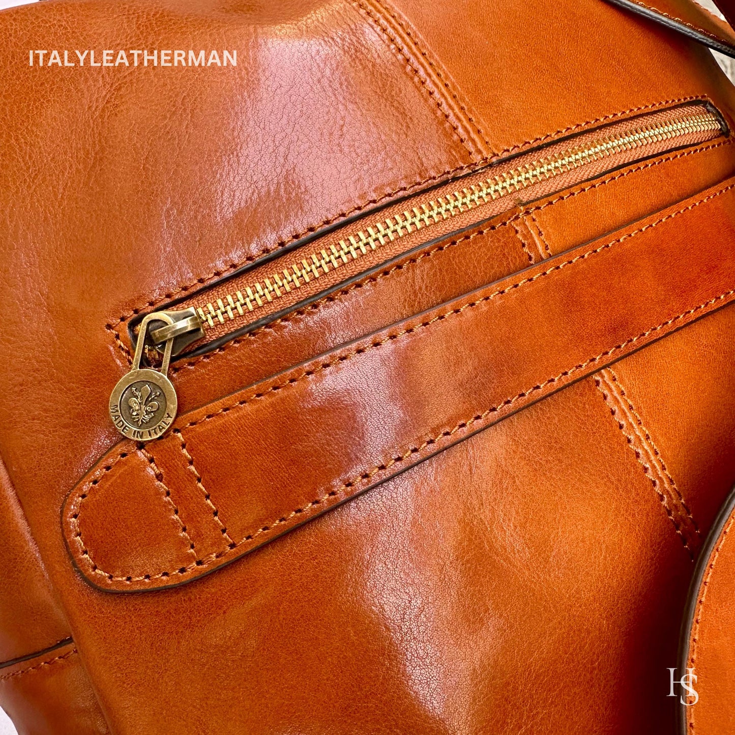 Italian Handmade Leather Backpacks for Men | Elevate Your Style with Exquisite Craftsmanship Made in Italy from Florence