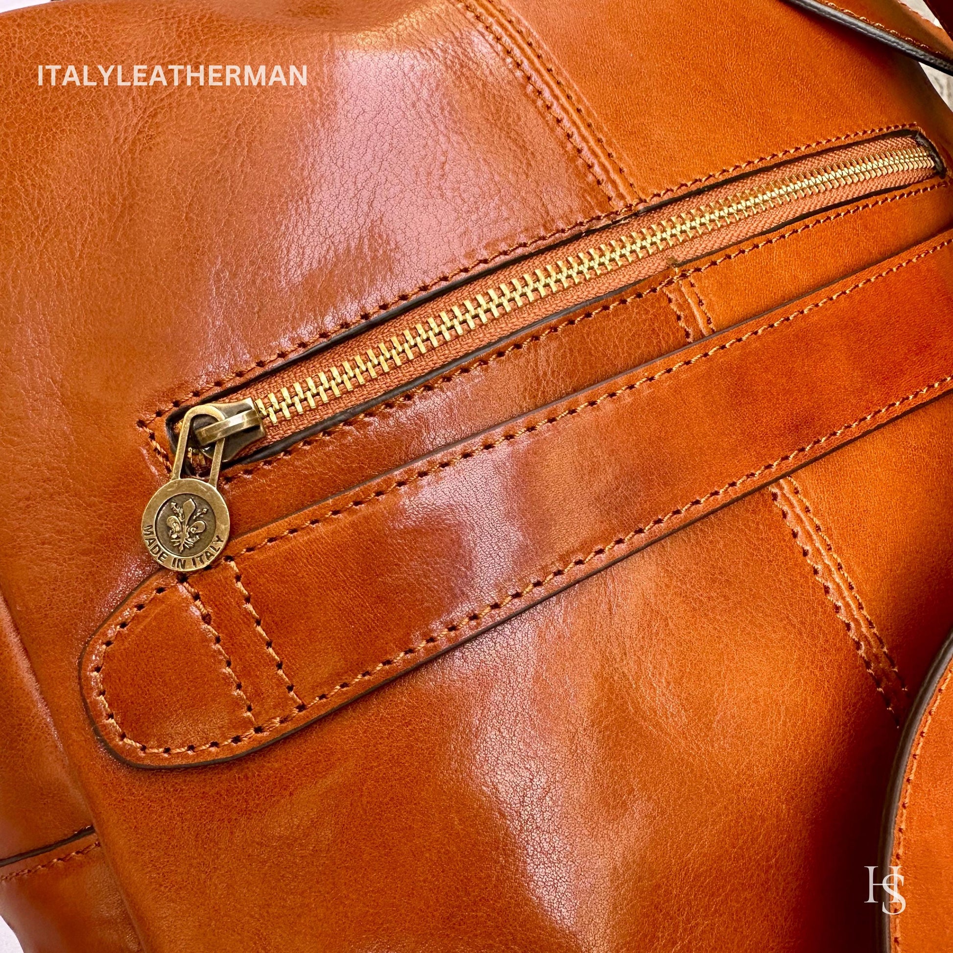 Italian Handmade Leather Backpacks for Men | Elevate Your Style with Exquisite Craftsmanship Made in Italy from Florence
