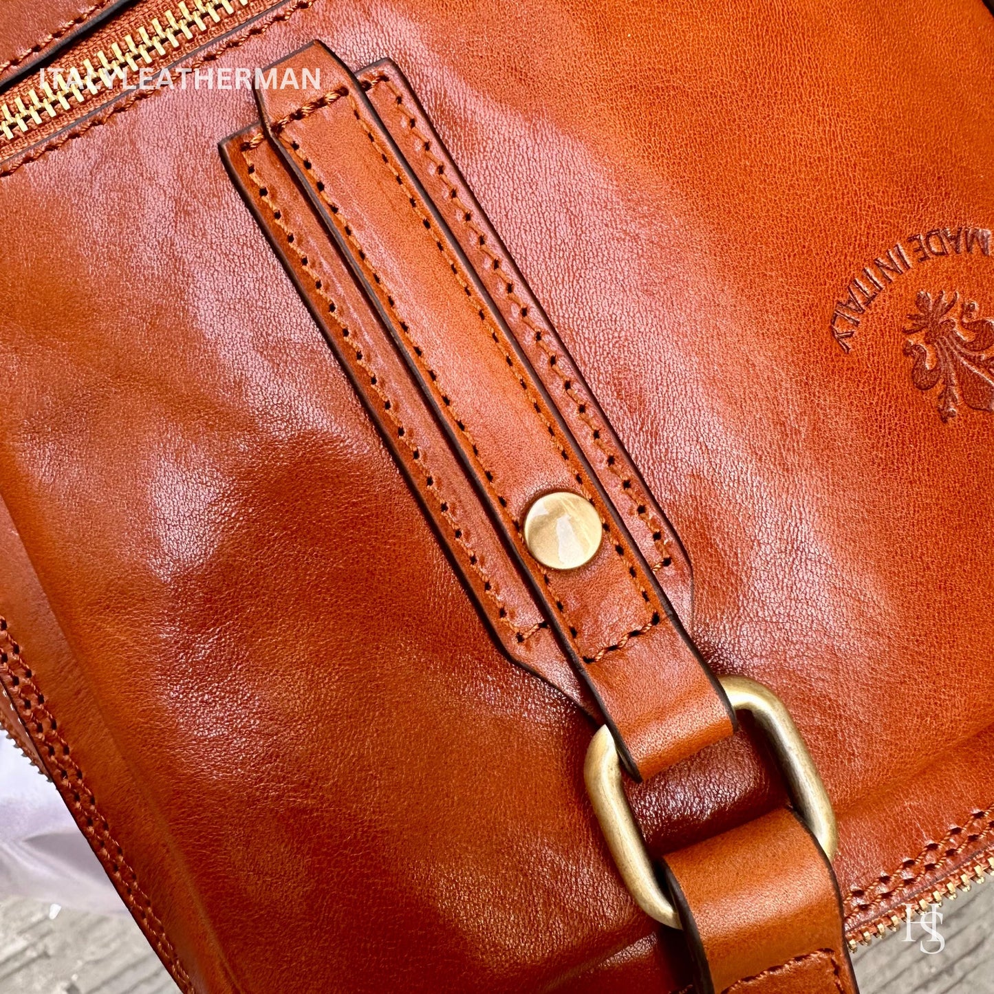 Italian Handmade Leather Backpacks for Men | Elevate Your Style with Exquisite Craftsmanship Made in Italy from Florence