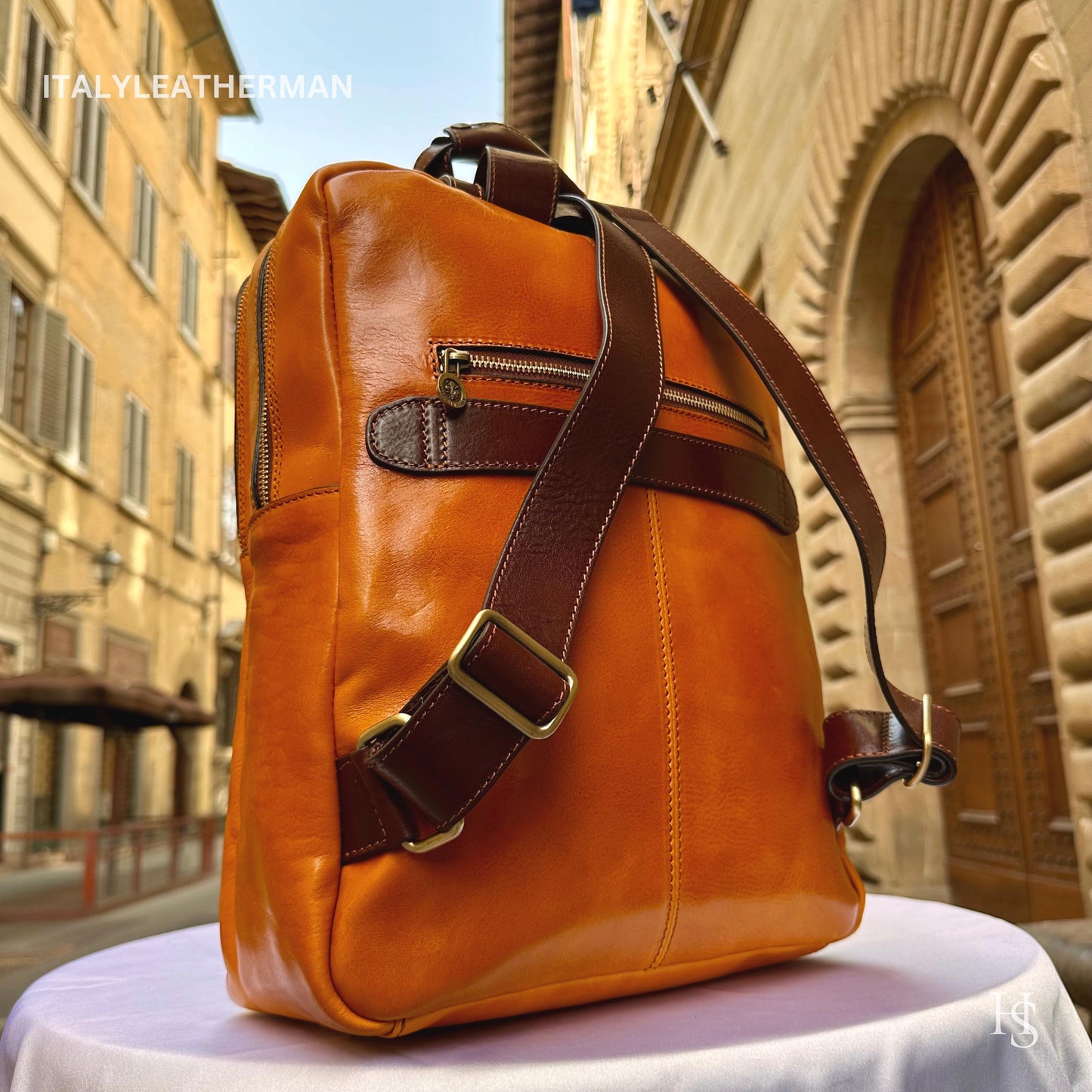 Italian Handmade Leather Backpacks for Men | Elevate Your Style with Exquisite Craftsmanship Made in Italy from Florence