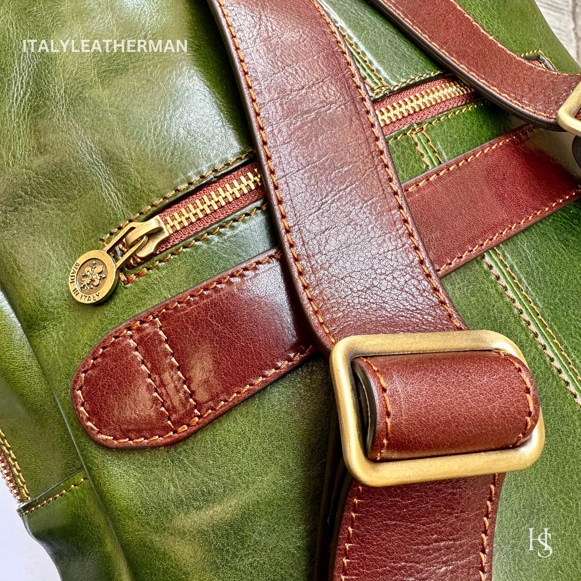 Italian Handmade Leather Backpacks for Men | Elevate Your Style with Exquisite Craftsmanship Made in Italy from Florence