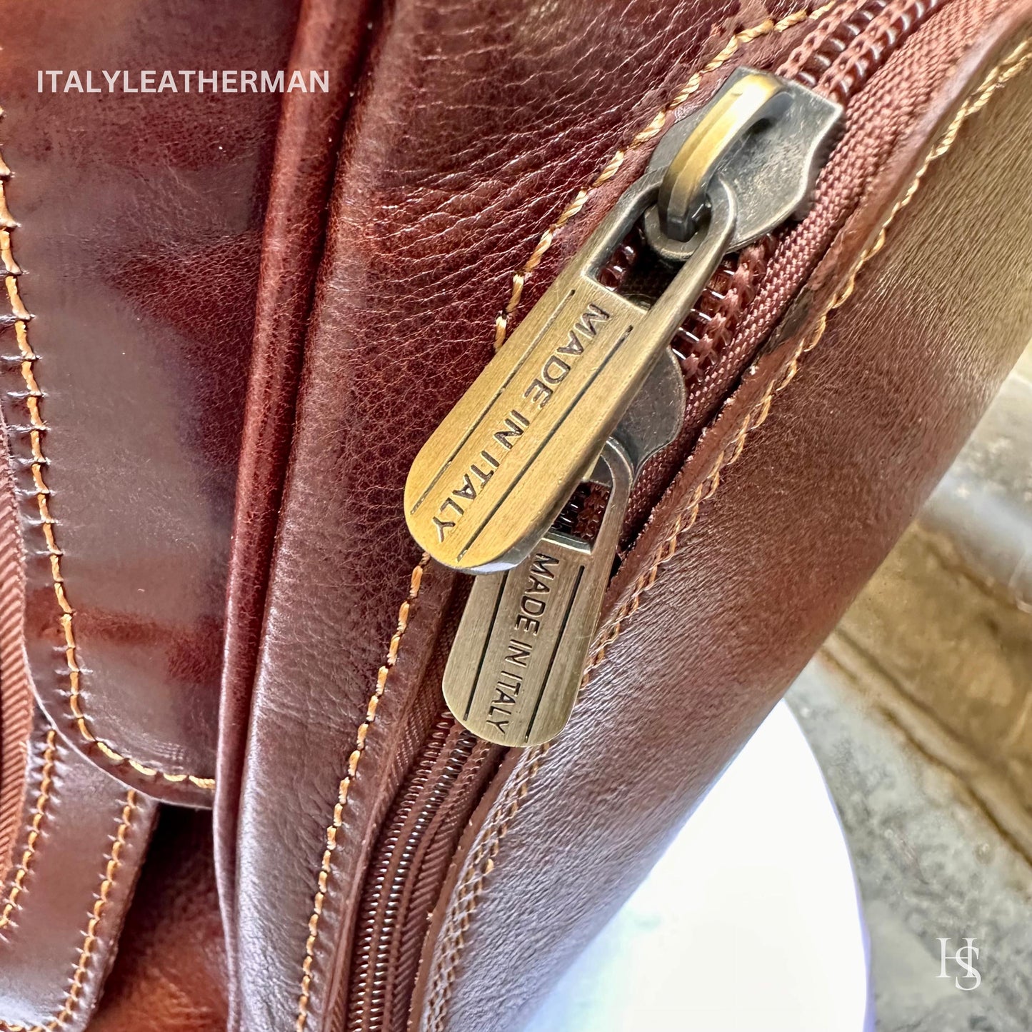 Italian Handmade Leather Backpacks for Unisex| Elevate Your Style with Exquisite Craftsmanship Made in Italy from Florence