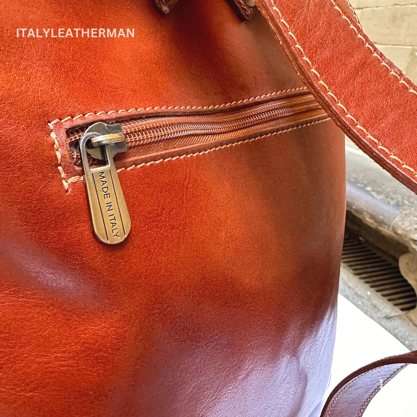Italian Handmade Leather Backpacks for Unisex| Elevate Your Style with Exquisite Craftsmanship Made in Italy from Florence