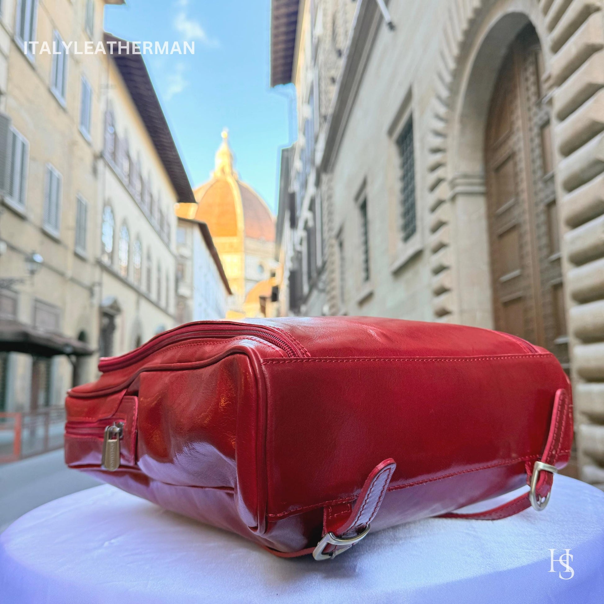Italian Handmade Leather Backpacks for Unisex| Elevate Your Style with Exquisite Craftsmanship Made in Italy from Florence