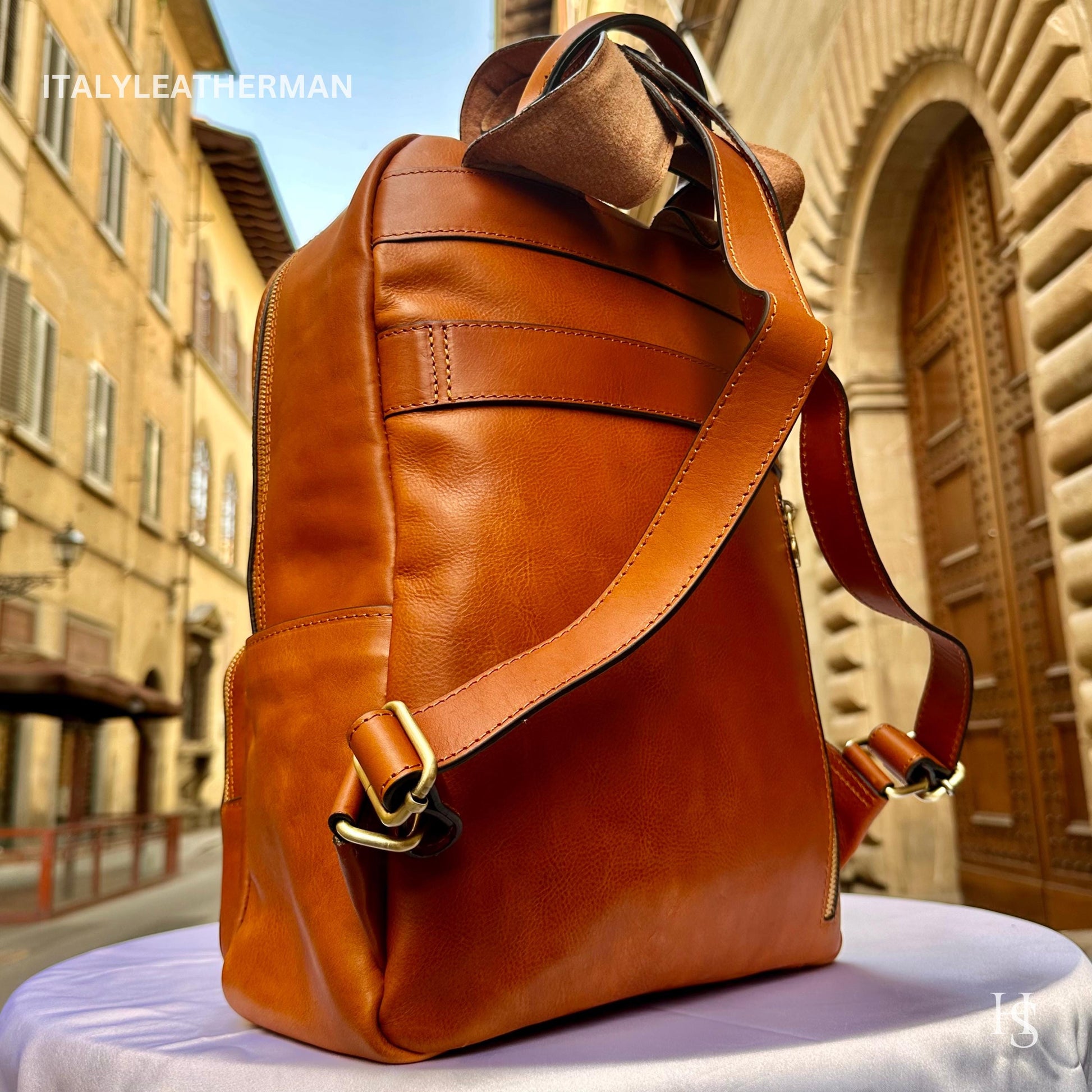 Italian Handmade Leather Backpacks for Men | Elevate Your Style with Exquisite Craftsmanship Made in Italy from Florence