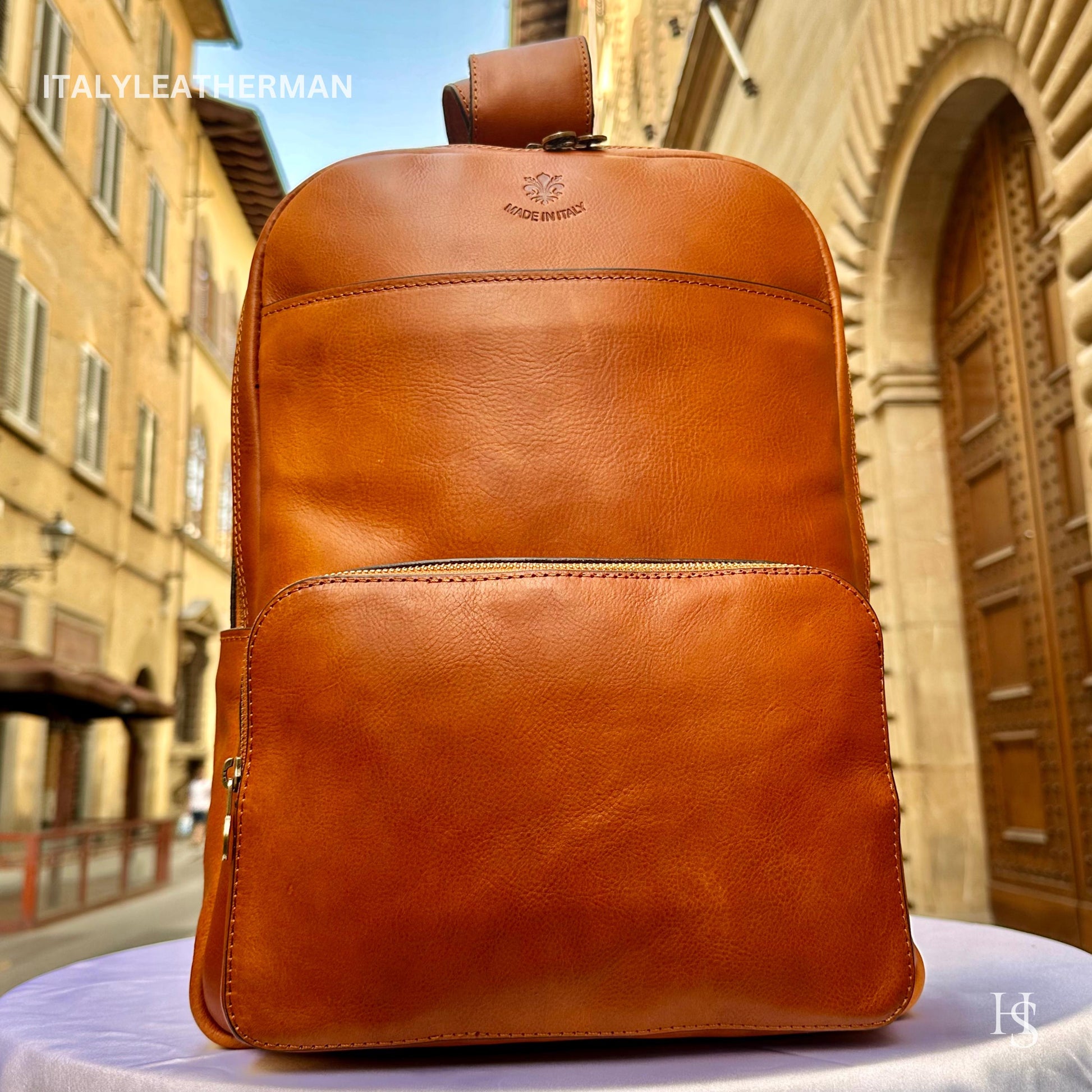 Italian Handmade Leather Backpacks for Men | Elevate Your Style with Exquisite Craftsmanship Made in Italy from Florence