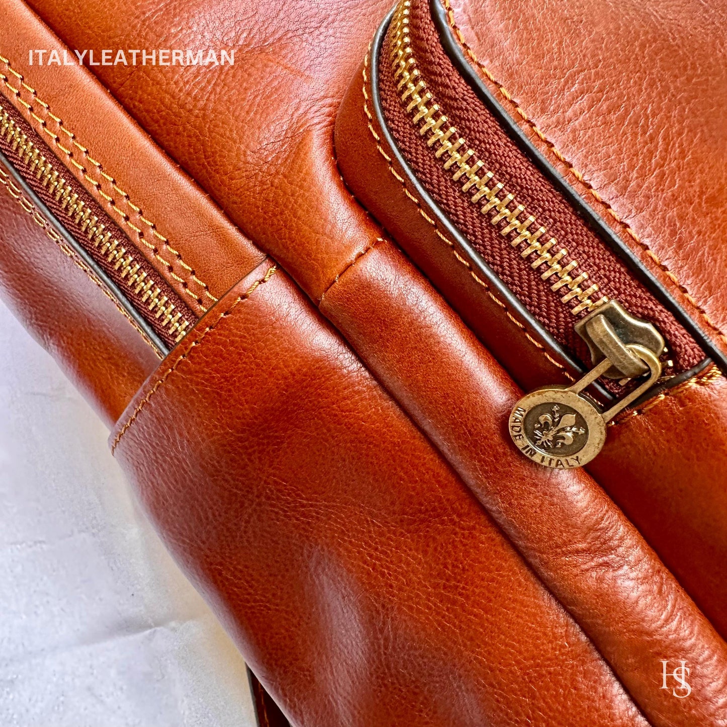 Italian Handmade Leather Backpacks for Men | Elevate Your Style with Exquisite Craftsmanship Made in Italy from Florence
