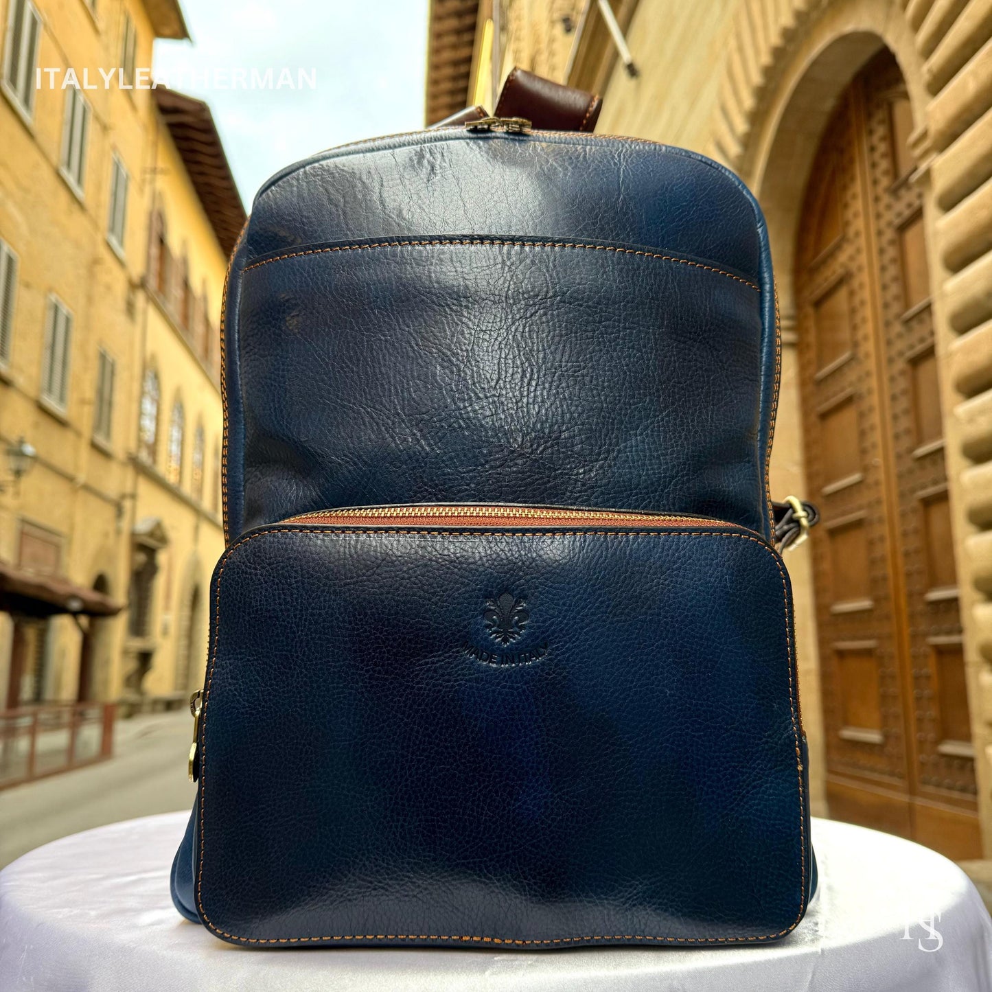 Italian Handmade Leather Backpacks for Men | Elevate Your Style with Exquisite Craftsmanship Made in Italy from Florence