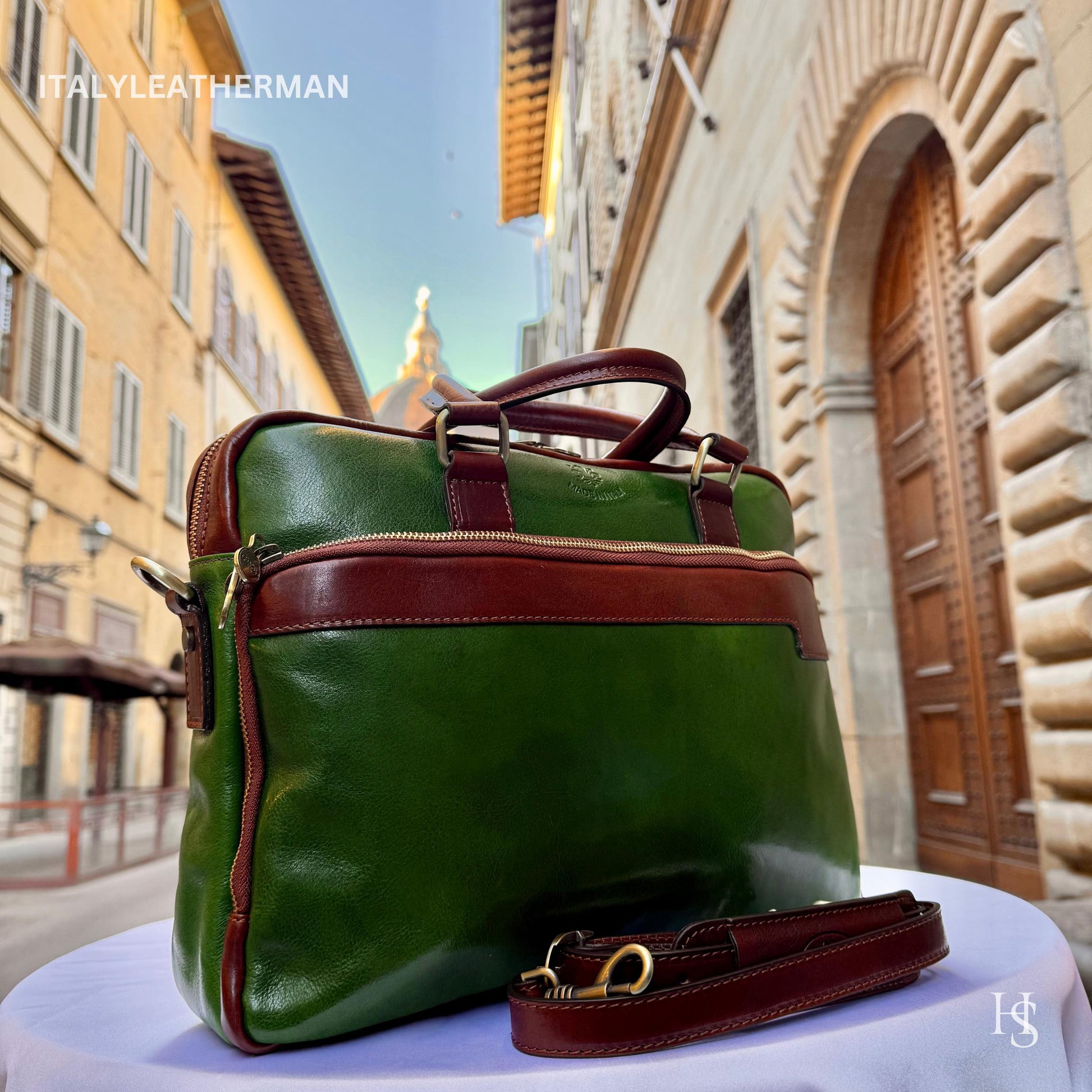 Italian Handmade Leather Briefcase Bags for Men | Elevate Your Style with Exquisite Craftsmanship made in Italy