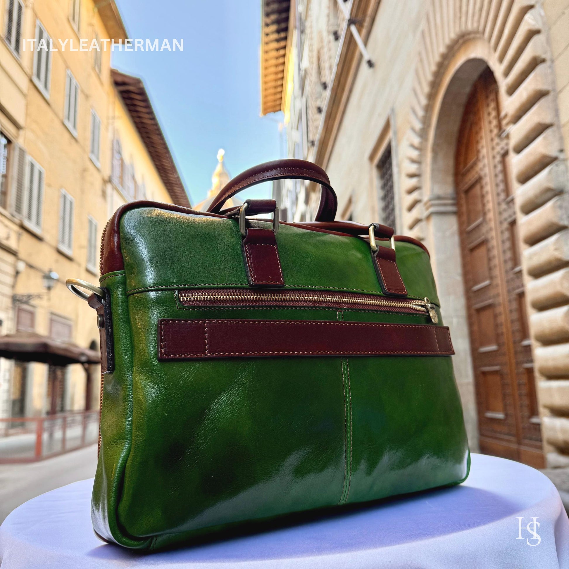 Italian Handmade Leather Briefcase Bags for Men | Elevate Your Style with Exquisite Craftsmanship made in Italy