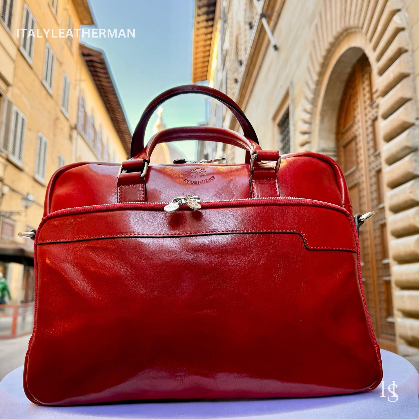 Italian Handmade Leather Briefcase Bags for Men | Elevate Your Style with Exquisite Craftsmanship made in Italy