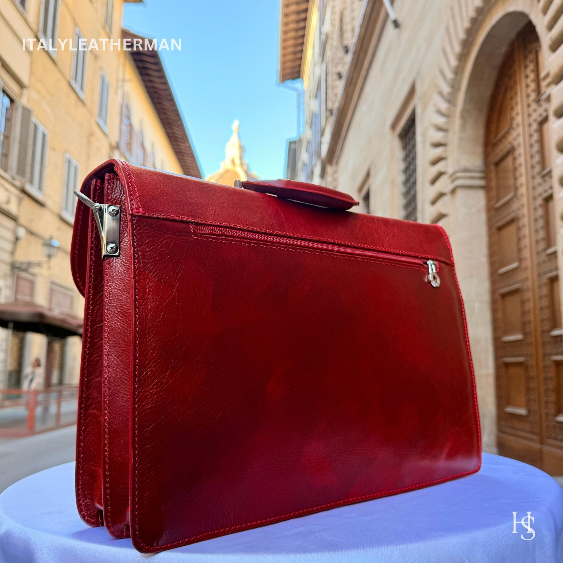 Italian Handmade Leather Briefcase Bags for Men , Inspired Men's Messenger Bag, perfect gift for him