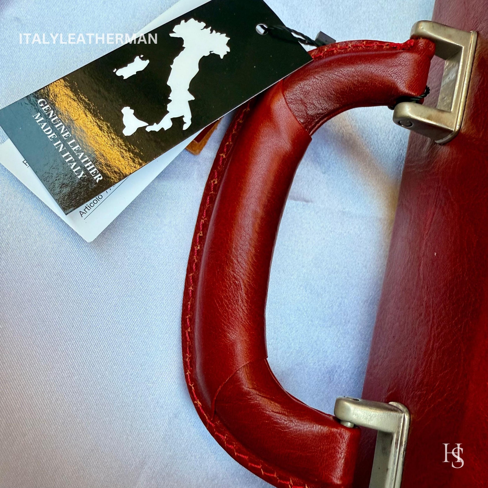 Italian Handmade Leather Briefcase Bags for Men , Inspired Men's Messenger Bag, perfect gift for him