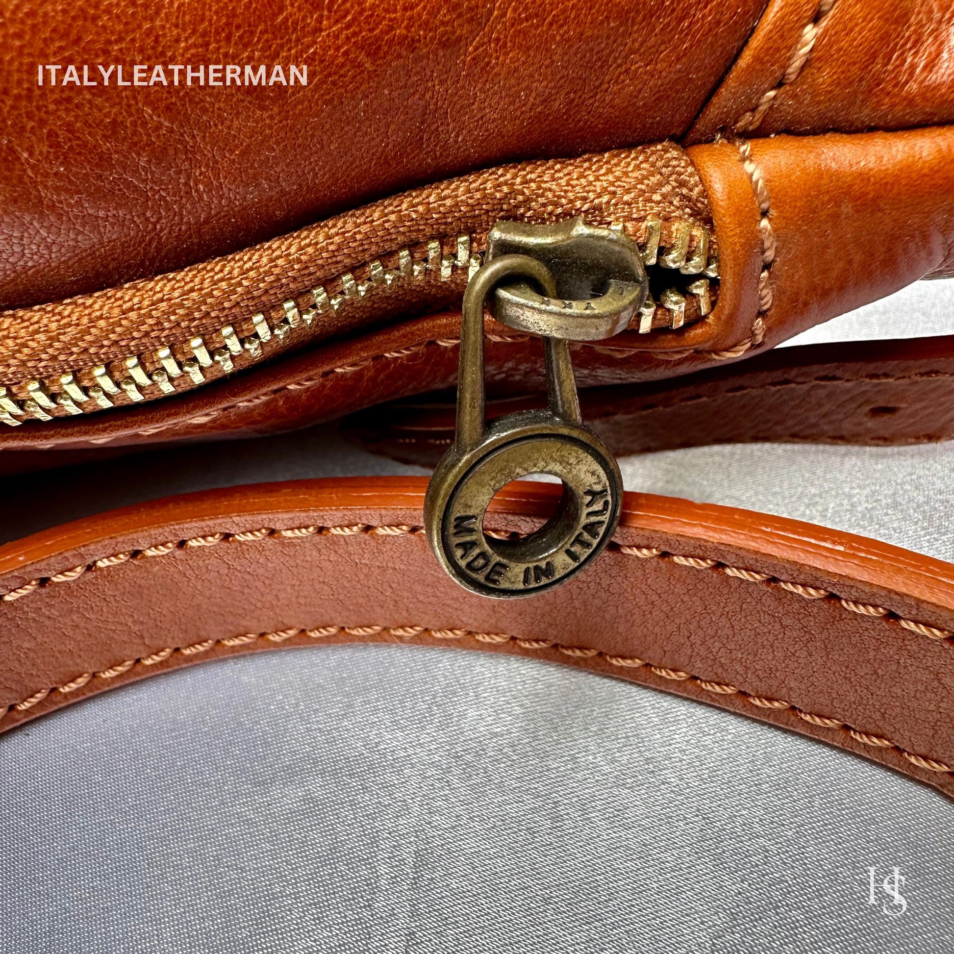Italian Handmade Leather Belt Bags for Unisex Made In Italy from Florence | Waist Bag | Leather Fanny Pack | Belly Bag