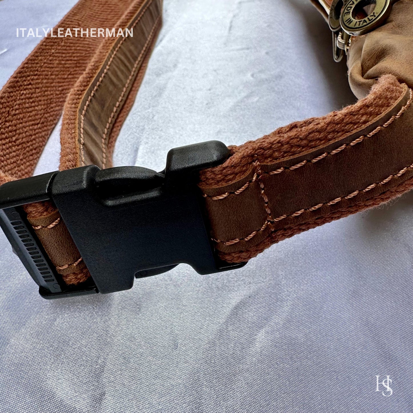 Italian Handmade Leather Belt Bags for Unisex Made In Italy from Florence | Waist Bag | Leather Fanny Pack | Belly Bag