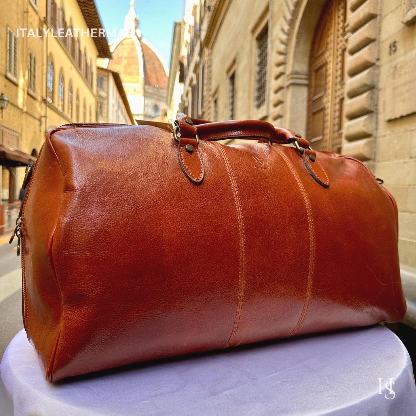 Italian Handmade Leather Travel Bags for Men | Elevate Your Style with Exquisite Craftsmanship made in Italy from Florence