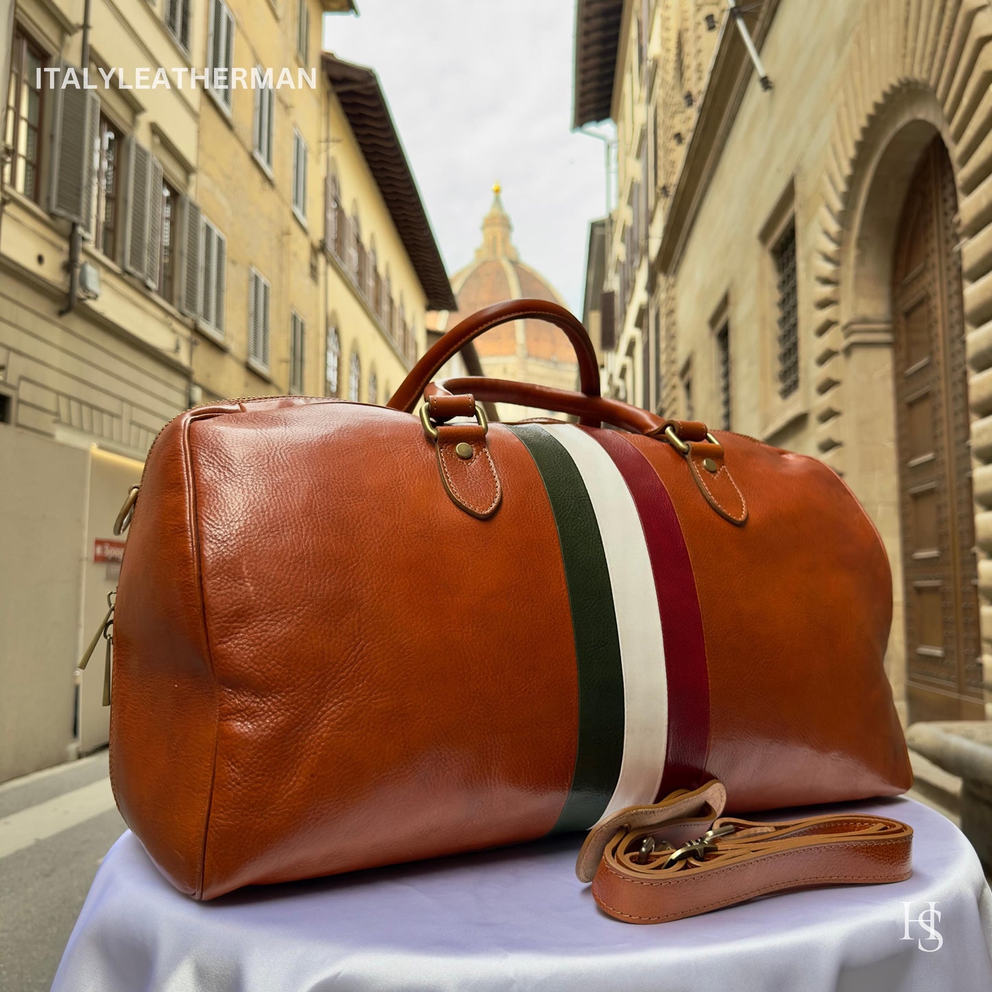 Italian Handmade Leather Travel Bags for Men | Elevate Your Style with Exquisite Craftsmanship made in Italy from Florence