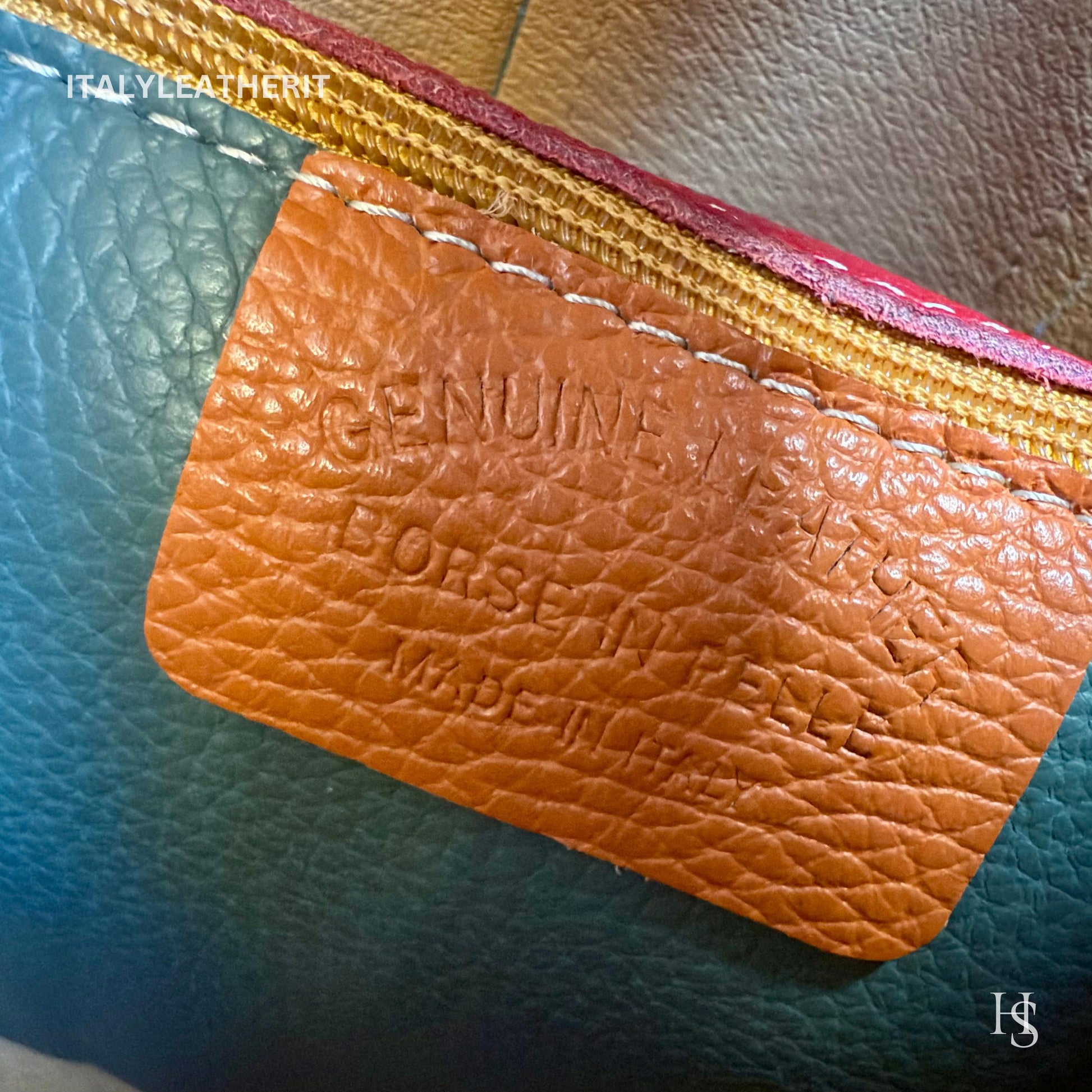 Italian Handmade Leather Bags For Women l l Elegant Leather Tote From Florence, Bucket bag, Made in Italy