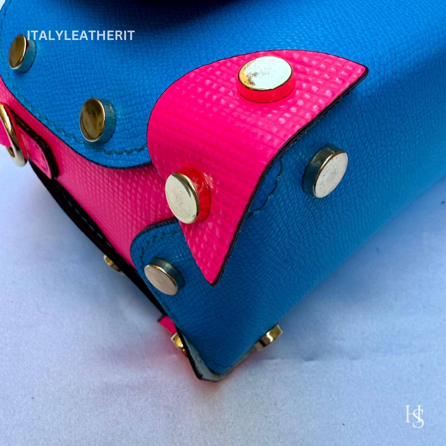 Italian Handmade Leather Bags For Women | Elegant Leather Tote From Florence | Small Handbags and Shoulder Bags in Colored