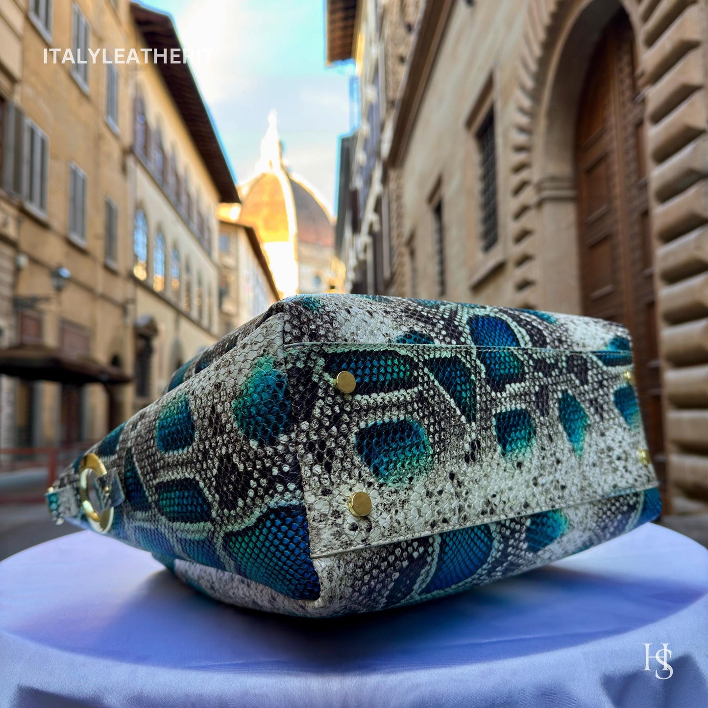 Italian Handmade Leather Bags For Women l l Elegant Leather Tote From Florence, Made in Italy