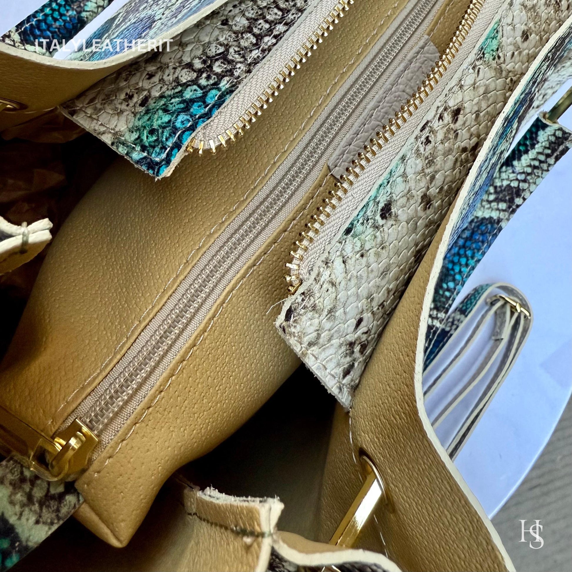 Italian Handmade Leather Bags For Women l l Elegant Leather Tote From Florence, Made in Italy