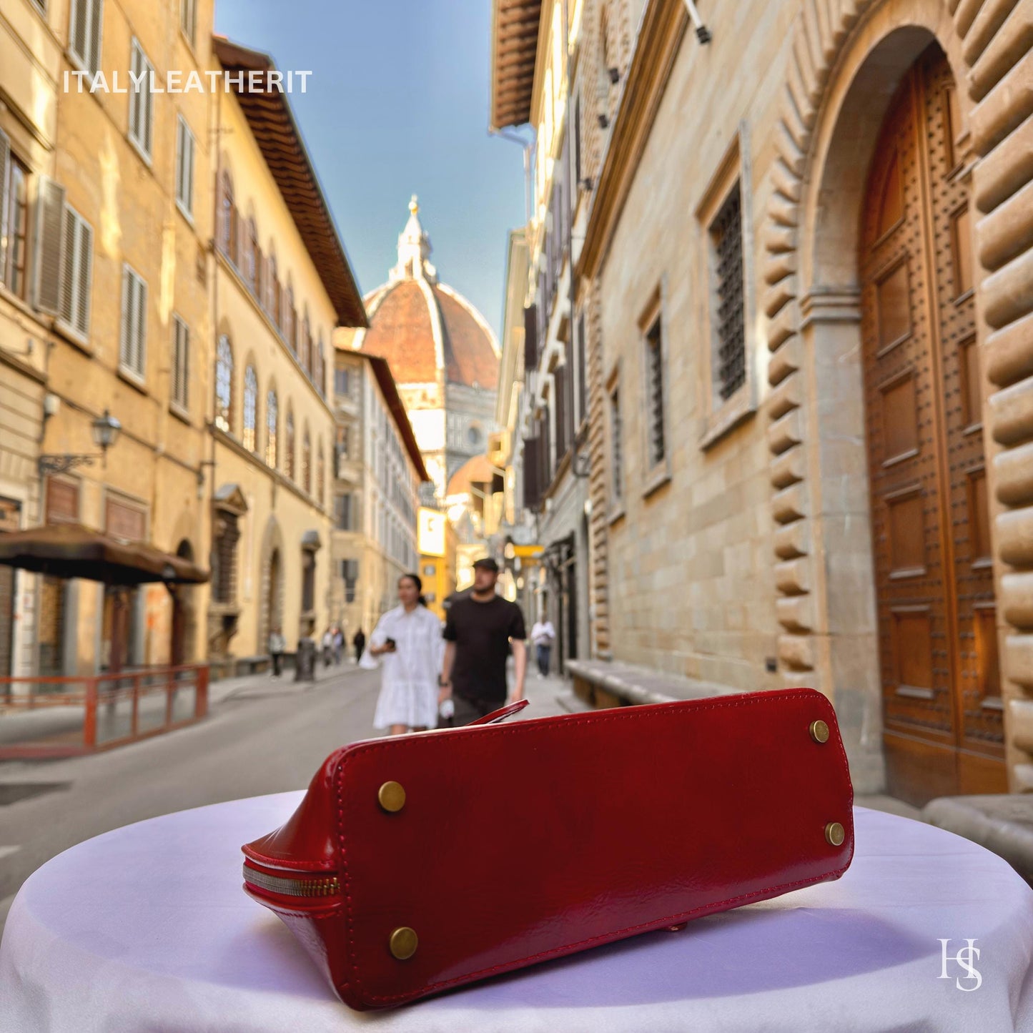Italian Handmade Leather Bags For Women l l Elegant Leather Tote From Florence, shoulder leather bag