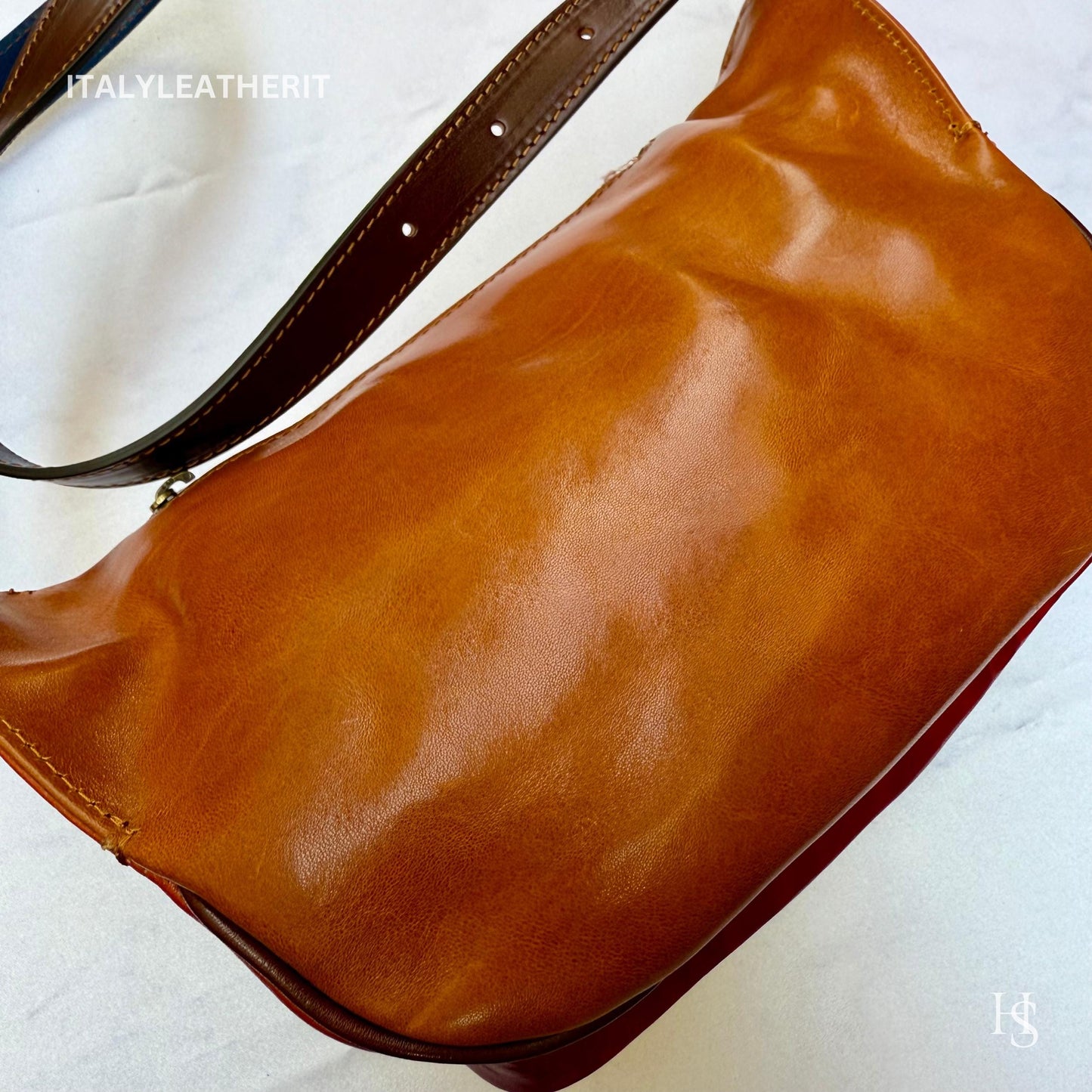 Italian Handmade Leather Belt Bags for Unisex Made In Italy from Florence | Waist Bag | Leather Fanny Pack | Belly Bag