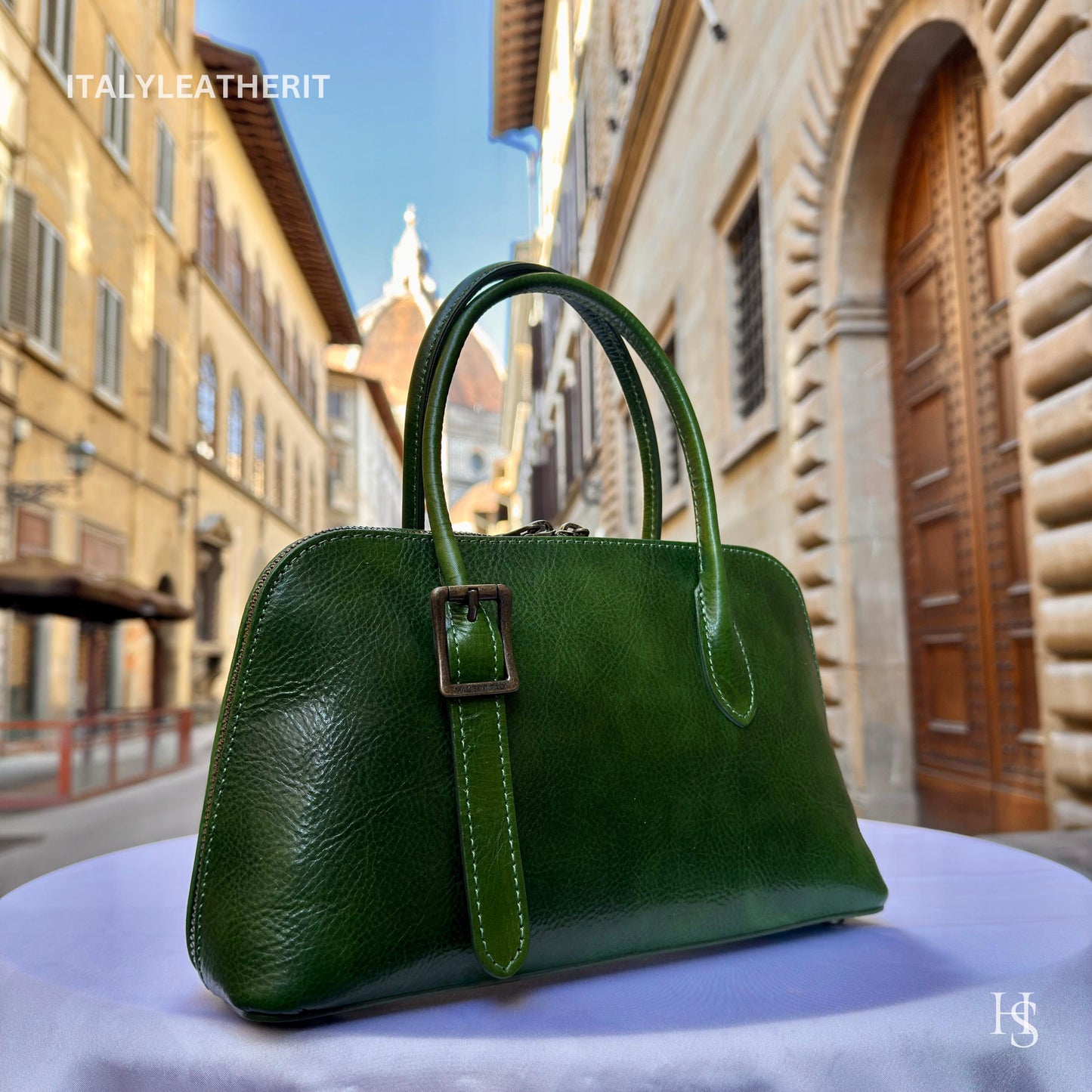 Italian Handmade Leather Bags For Women l l Elegant Leather Tote From Florence, shoulder leather bag