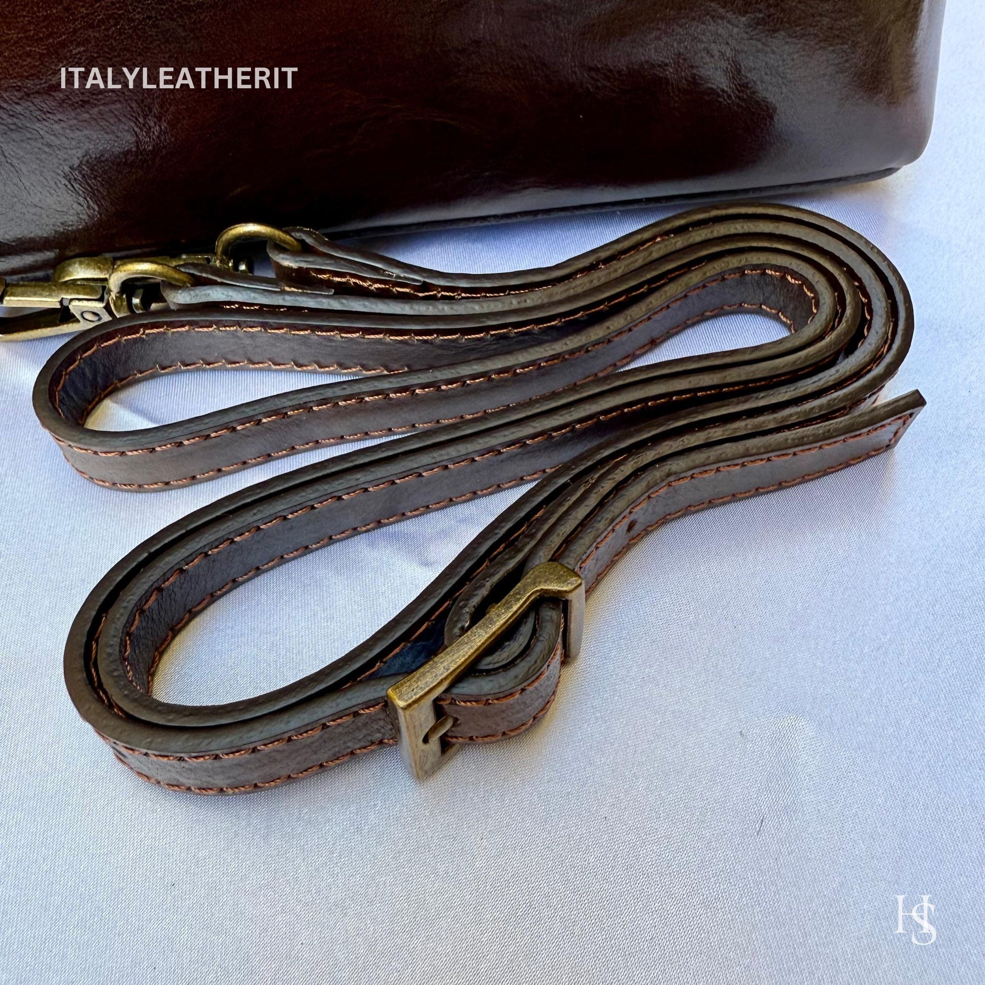 Italian Handmade Leather Bags For Women l l Elegant Leather Tote From Florence, shoulder leather bag