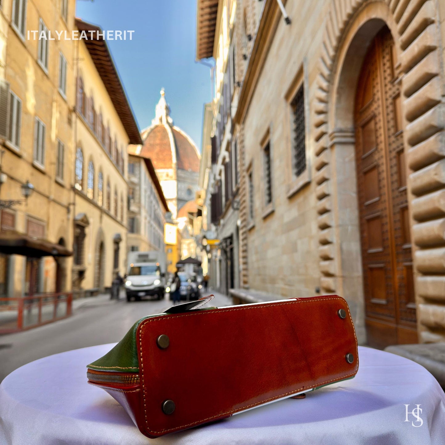 Italian Handmade Leather Bags For Women l l Elegant Leather Tote From Florence, shoulder leather bag