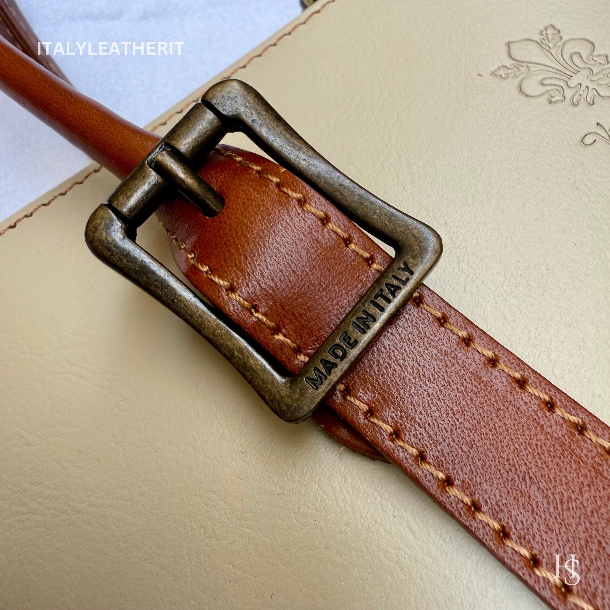 Italian Handmade Leather Bags For Women l l Elegant Leather Tote From Florence, shoulder leather bag