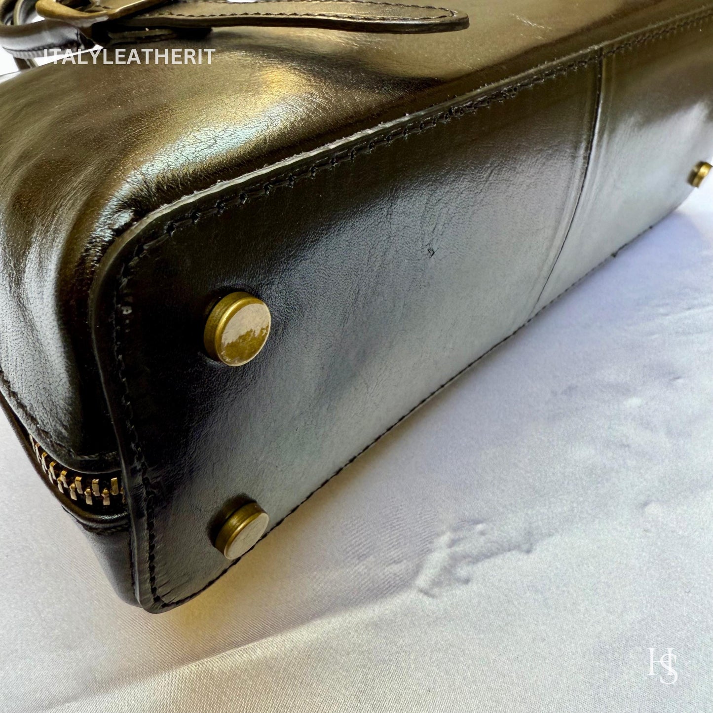 Italian Handmade Leather Bags For Women l l Elegant Leather Tote From Florence, shoulder leather bag