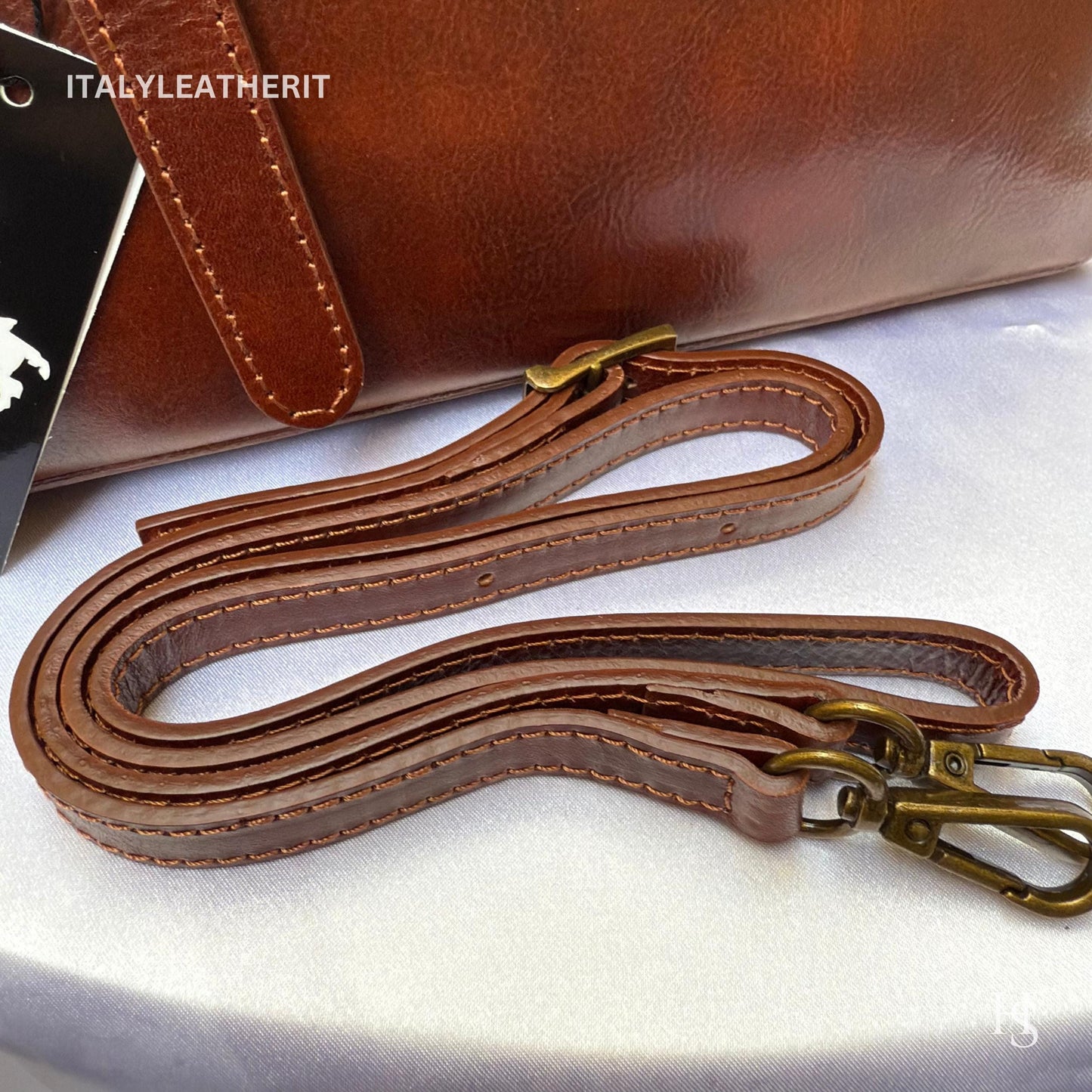 Italian Handmade Leather Bags For Women l l Elegant Leather Tote From Florence, shoulder leather bag